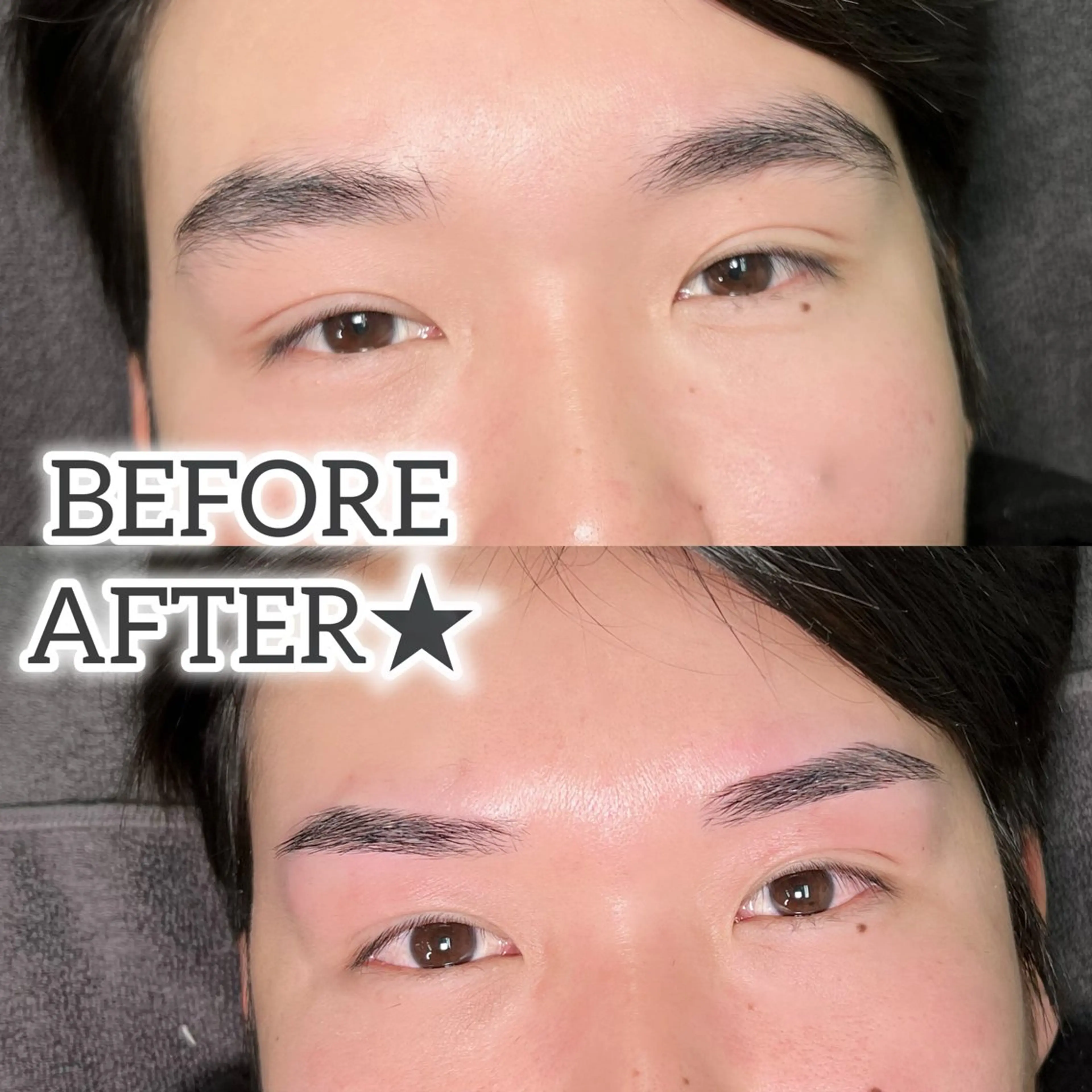 メンズ アイブロウ メンズアイブロウ 眉毛ワックス脱毛 かな ⭐️の眉毛・アイブロウイメージ