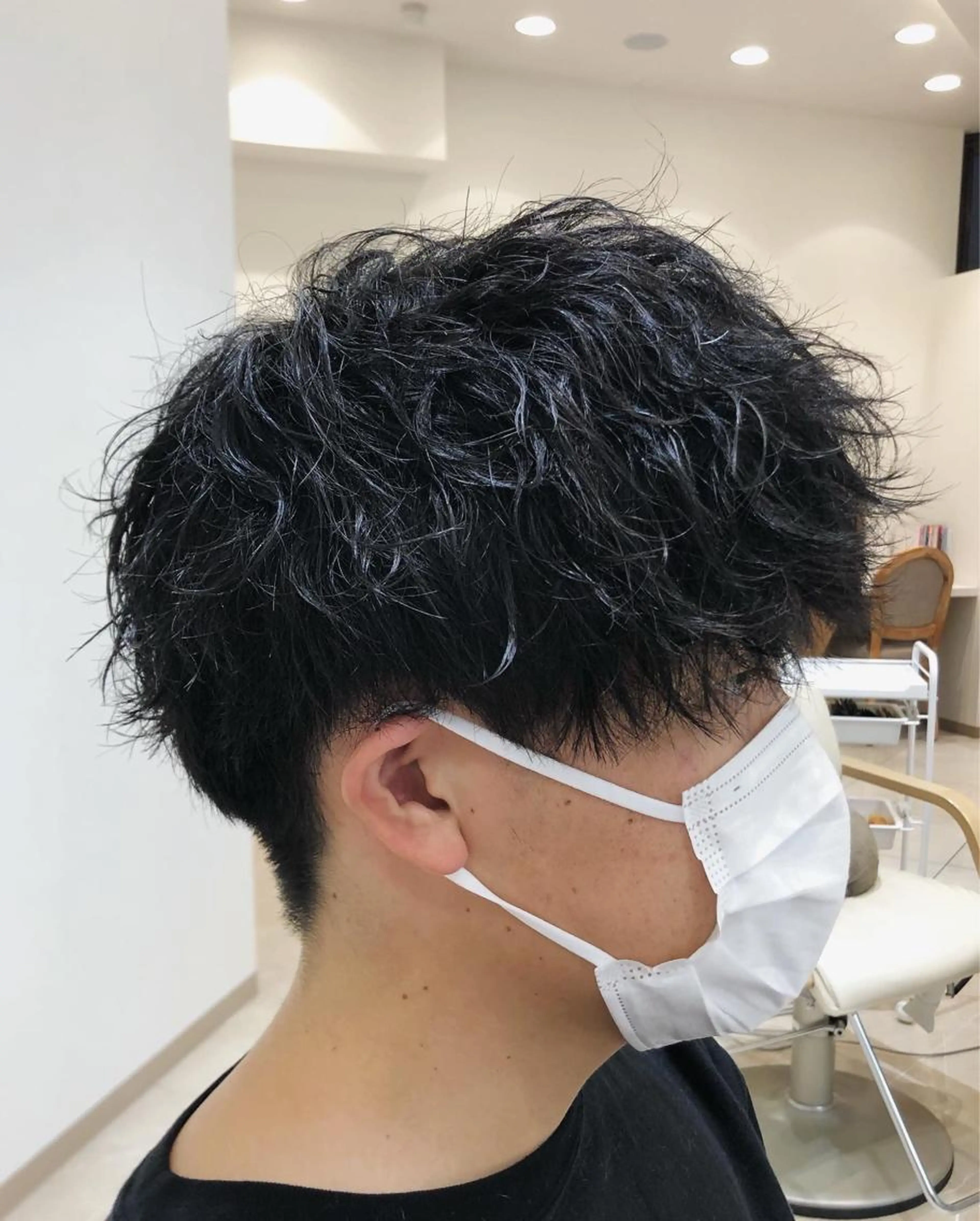 人気NO.1✨メンズ限定🔥クリームパーマで造るツイストスパイラルパーマ（カット込み）の写真