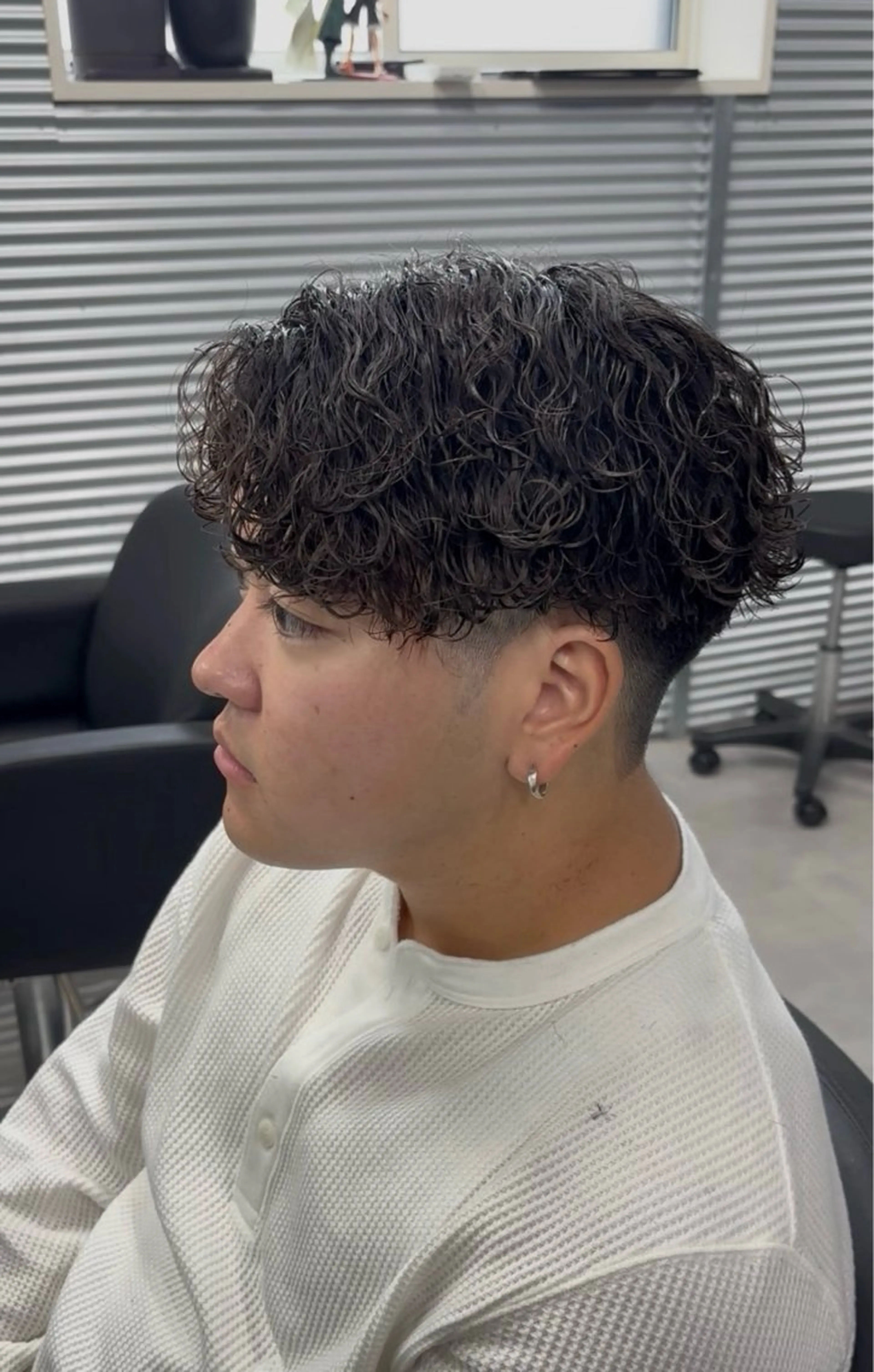 ミディアム メンズ/柏/パーマ/ チハヤのヘアスタイル