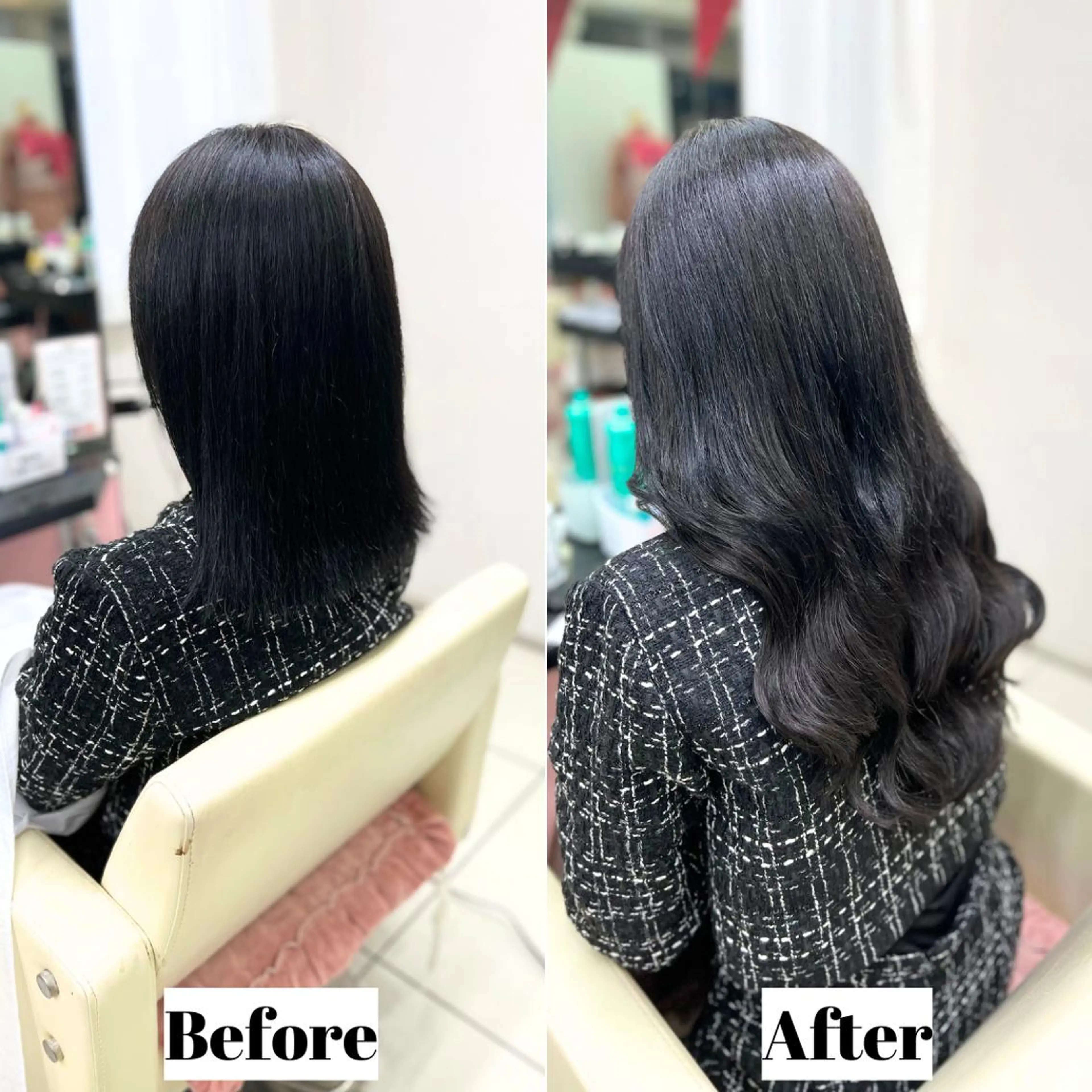 ロング シールエクステ エクステ SEASON 大阪梅田駅徒歩7分のヘアスタイル