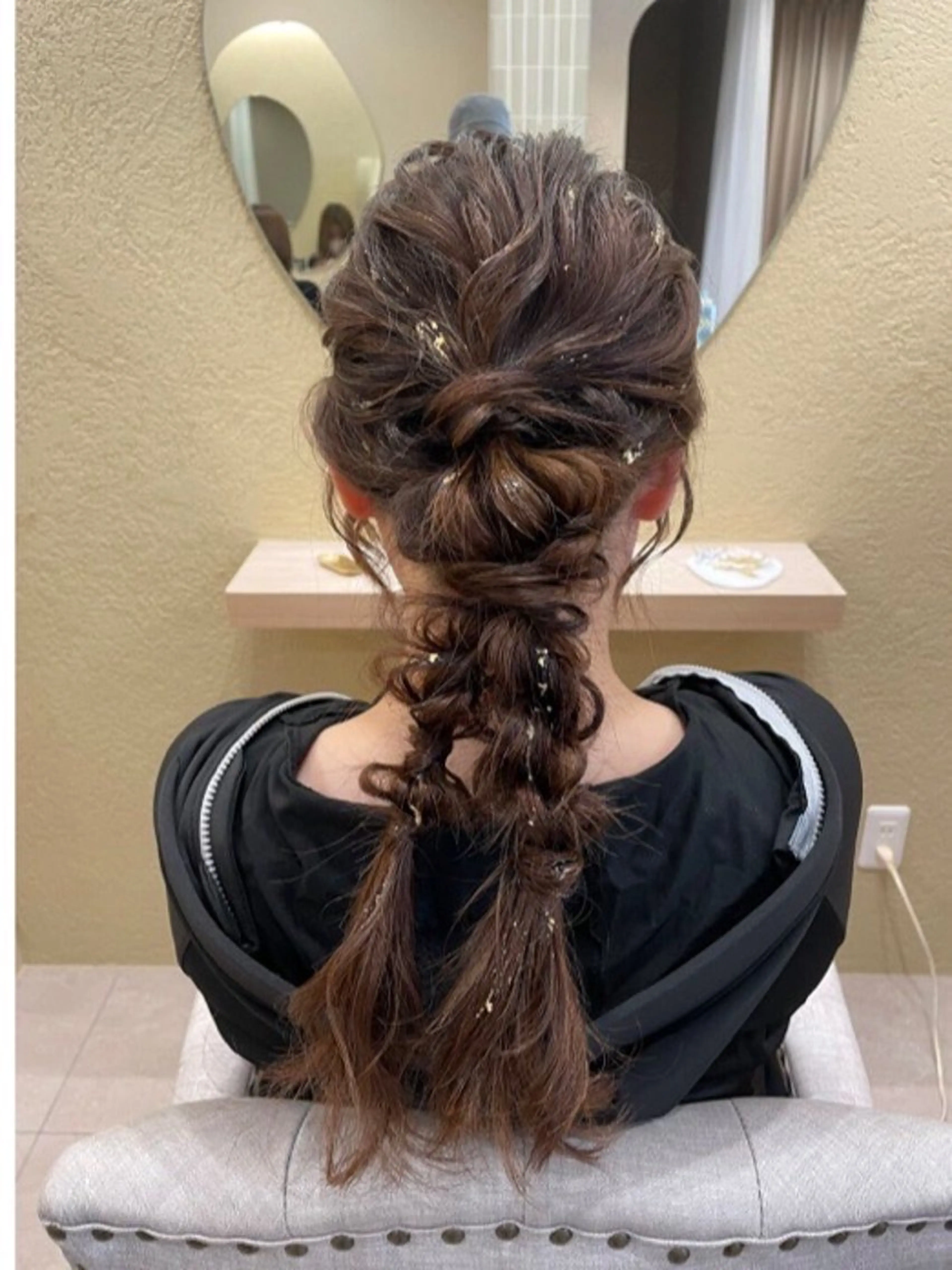 セミロング ヘアアレンジ Ranri(ランリ) 名駅/名古屋のヘアスタイル