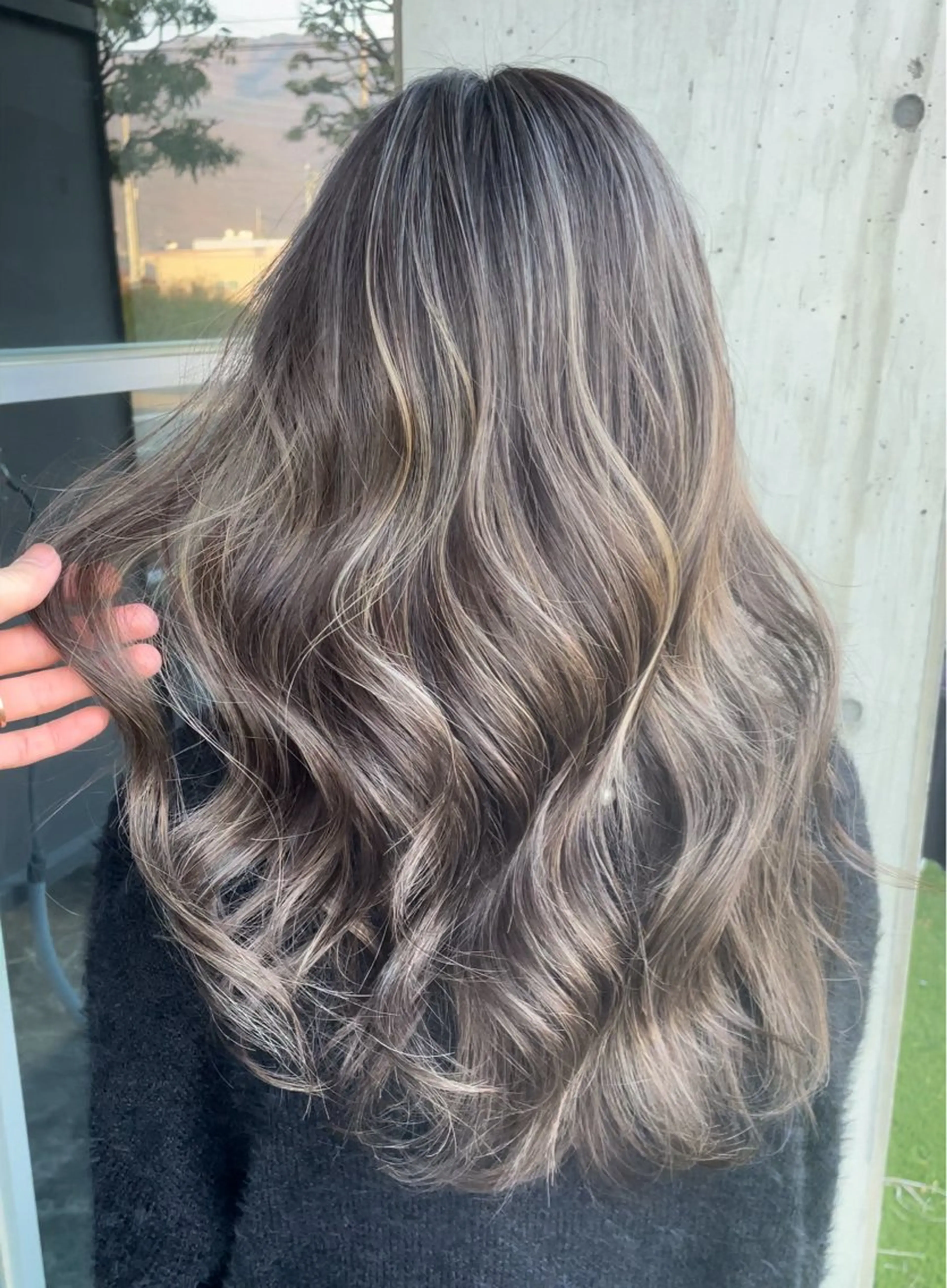 カラー ヘアカラー 山田隆成/韓国カット バレ、ハイライト得意のヘアスタイル