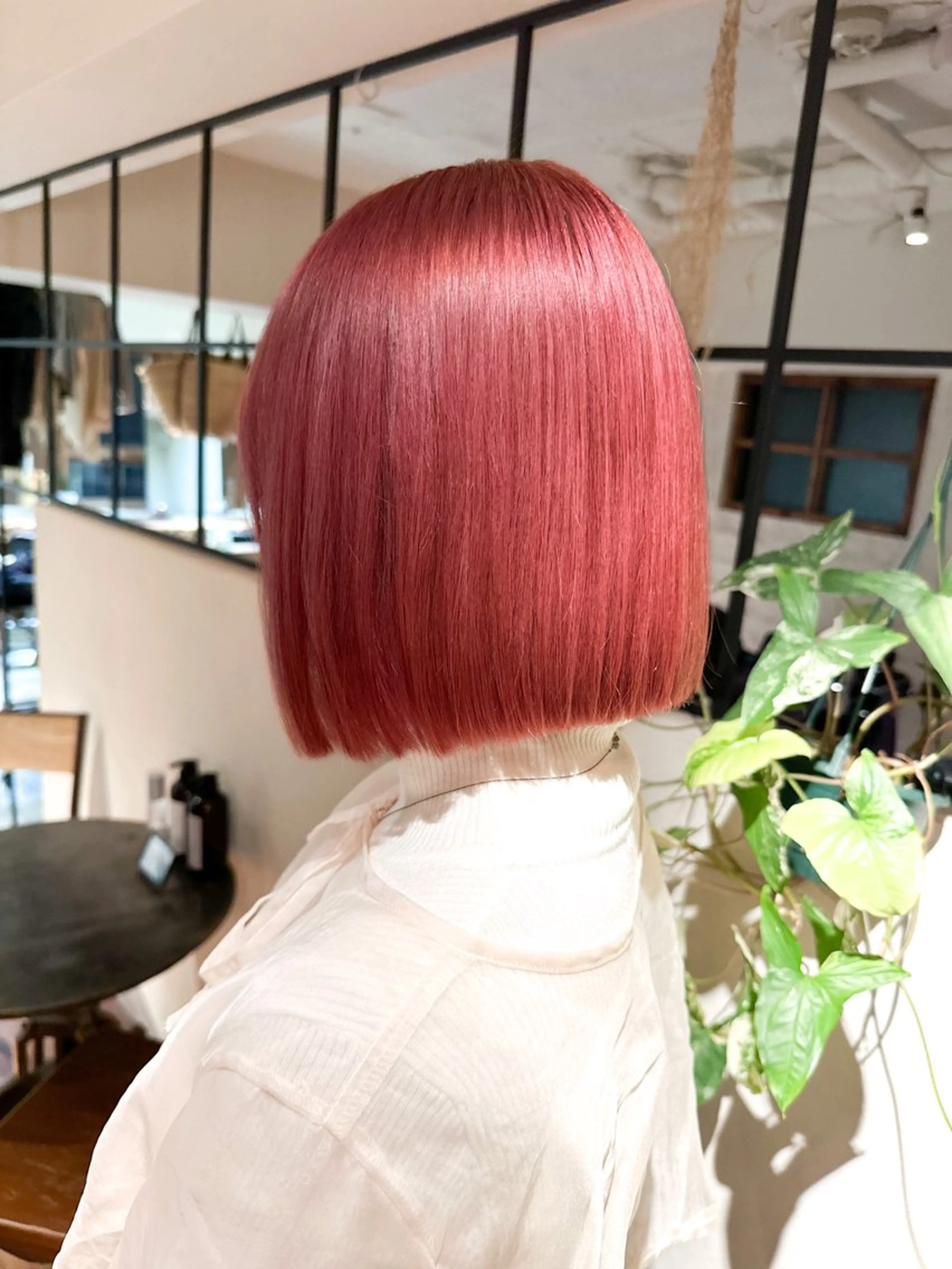 ミディアム カラー ヘアアレンジ 🤎ono/ 切りっぱなしボブ🤎のヘアスタイル