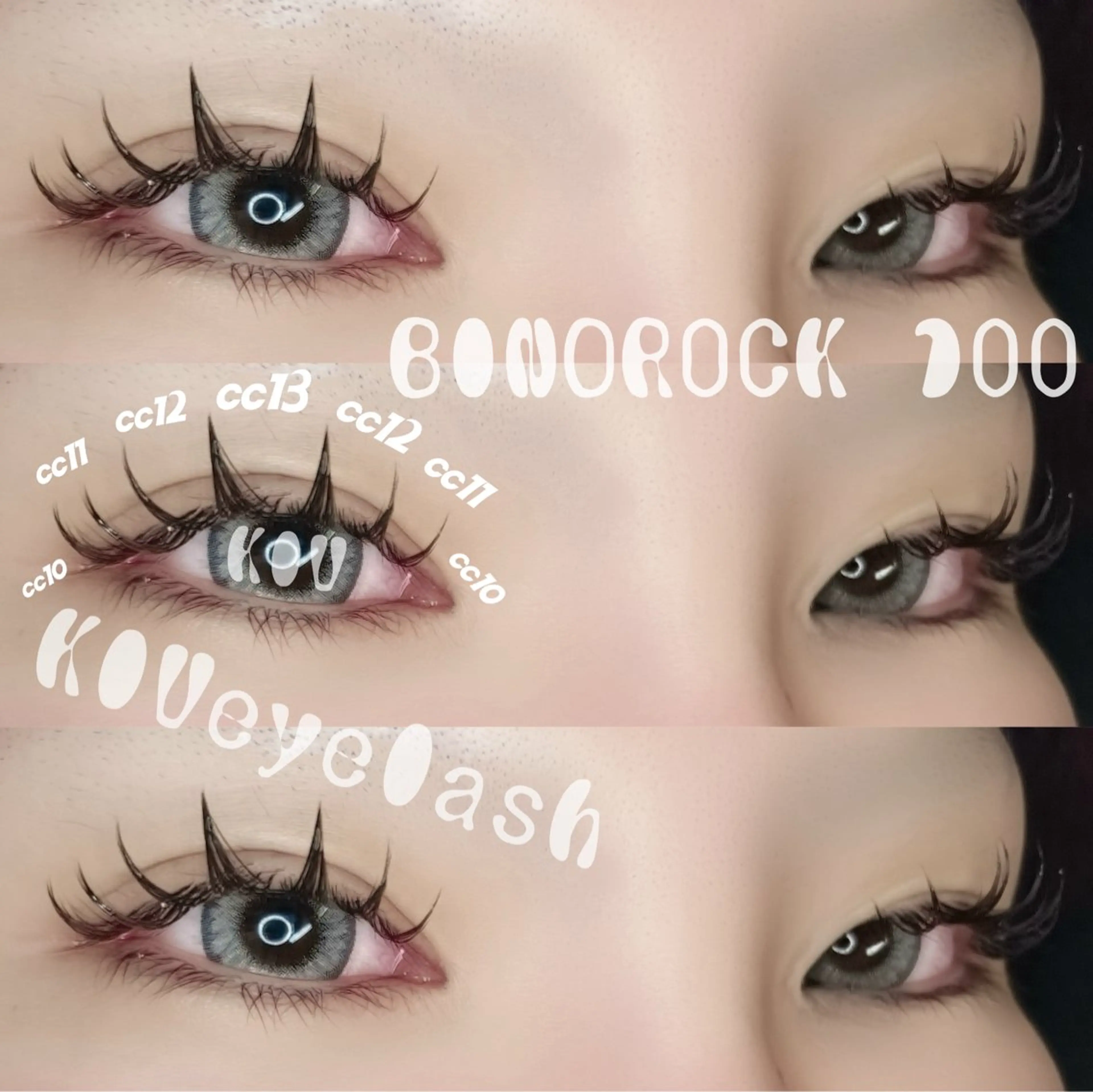 マツエク・マツパ KIUeyelash ✴︎koharuのマツエク・マツパデザイン