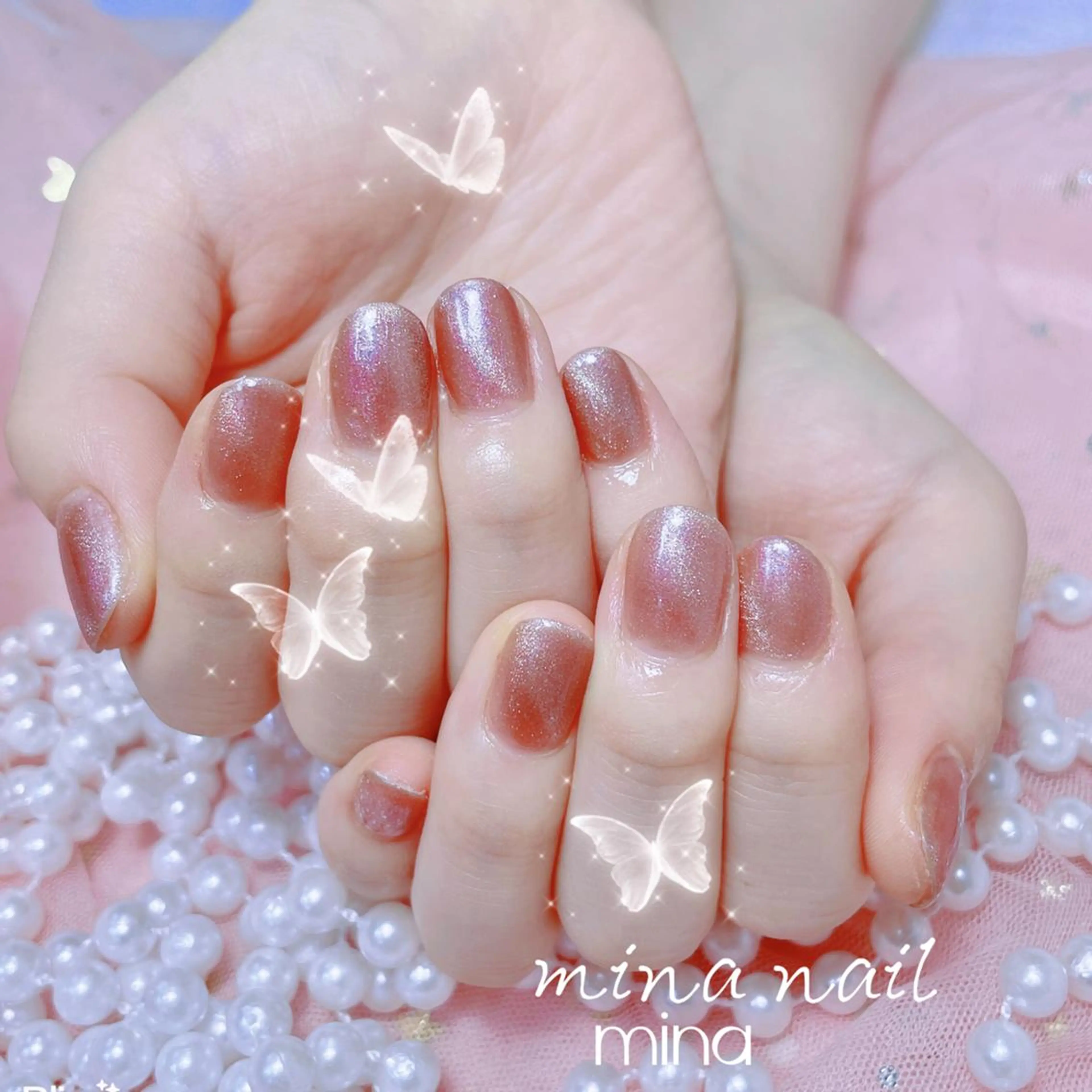 ネイル 🦋チップ長さだし 専門店🦋のネイルデザイン