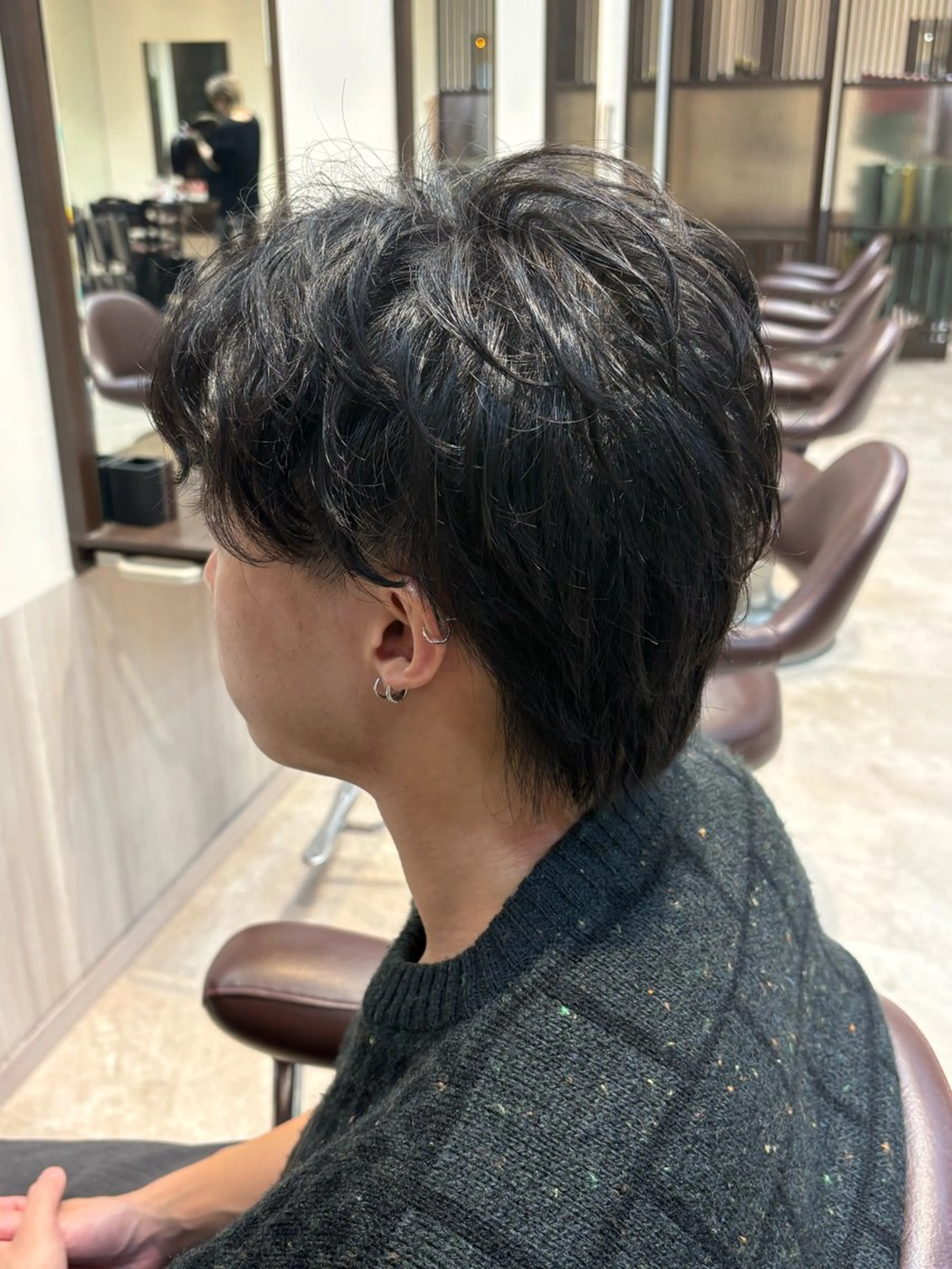 ショート メンズ カット 木村 柊斗のヘアスタイル