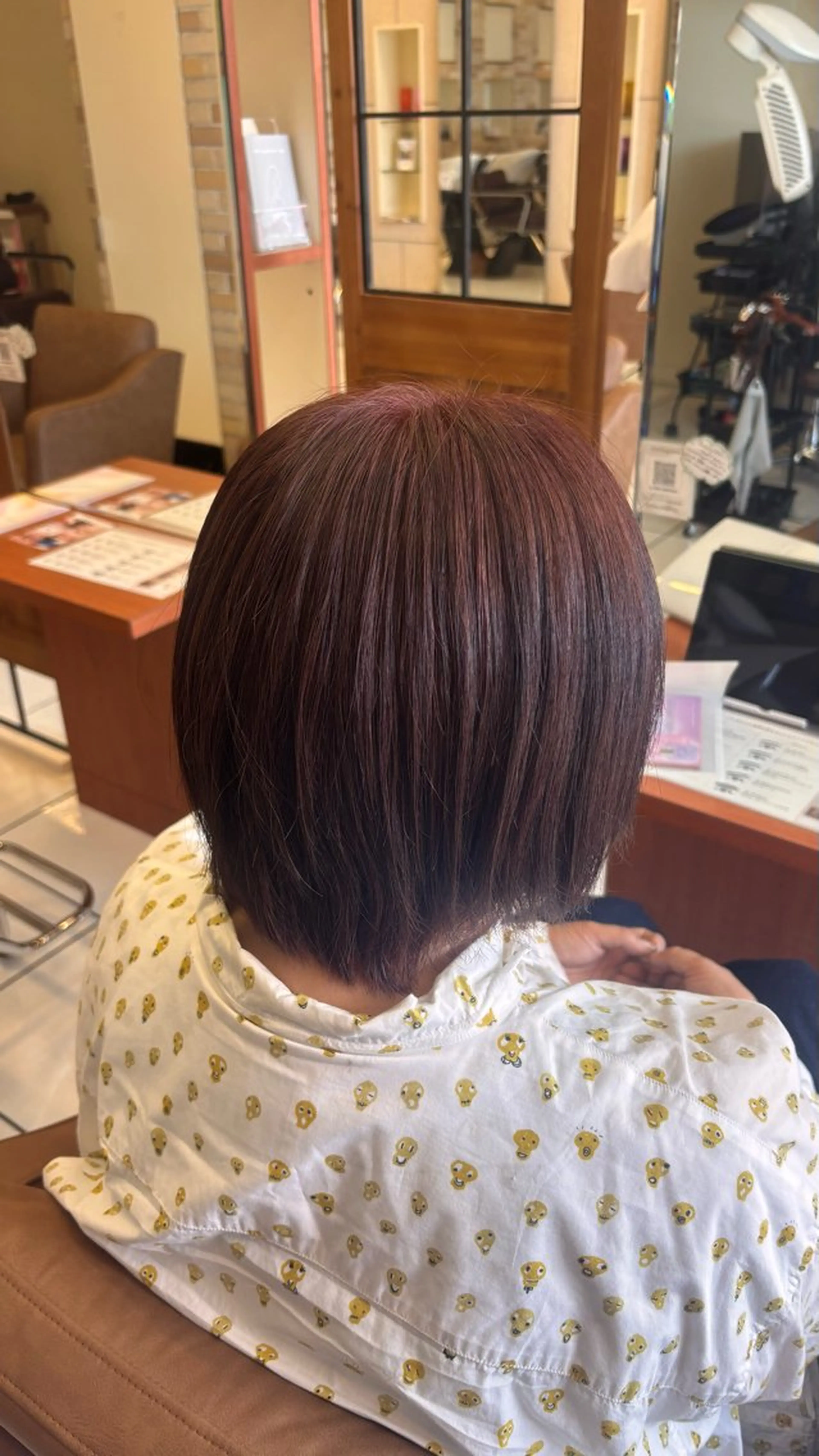 ショート カット ヘアカラー 艶カラー  髪質改善 🍓苺奈のヘアスタイル