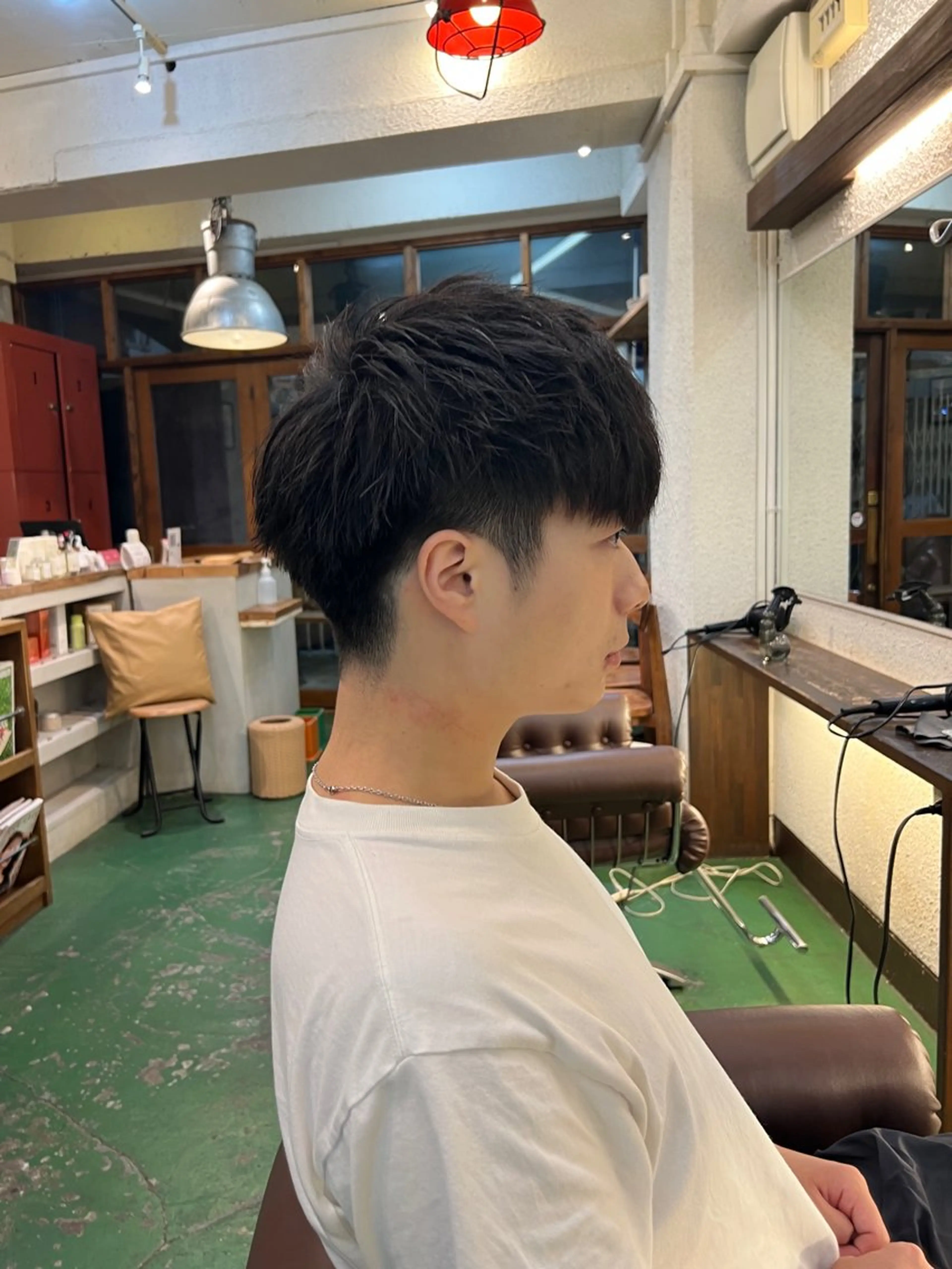 ショート メンズ マッシュ ショートヘア カット トリートメント 透明感/血色カラー/ 似合せレイヤー/ゆいのヘアスタイル