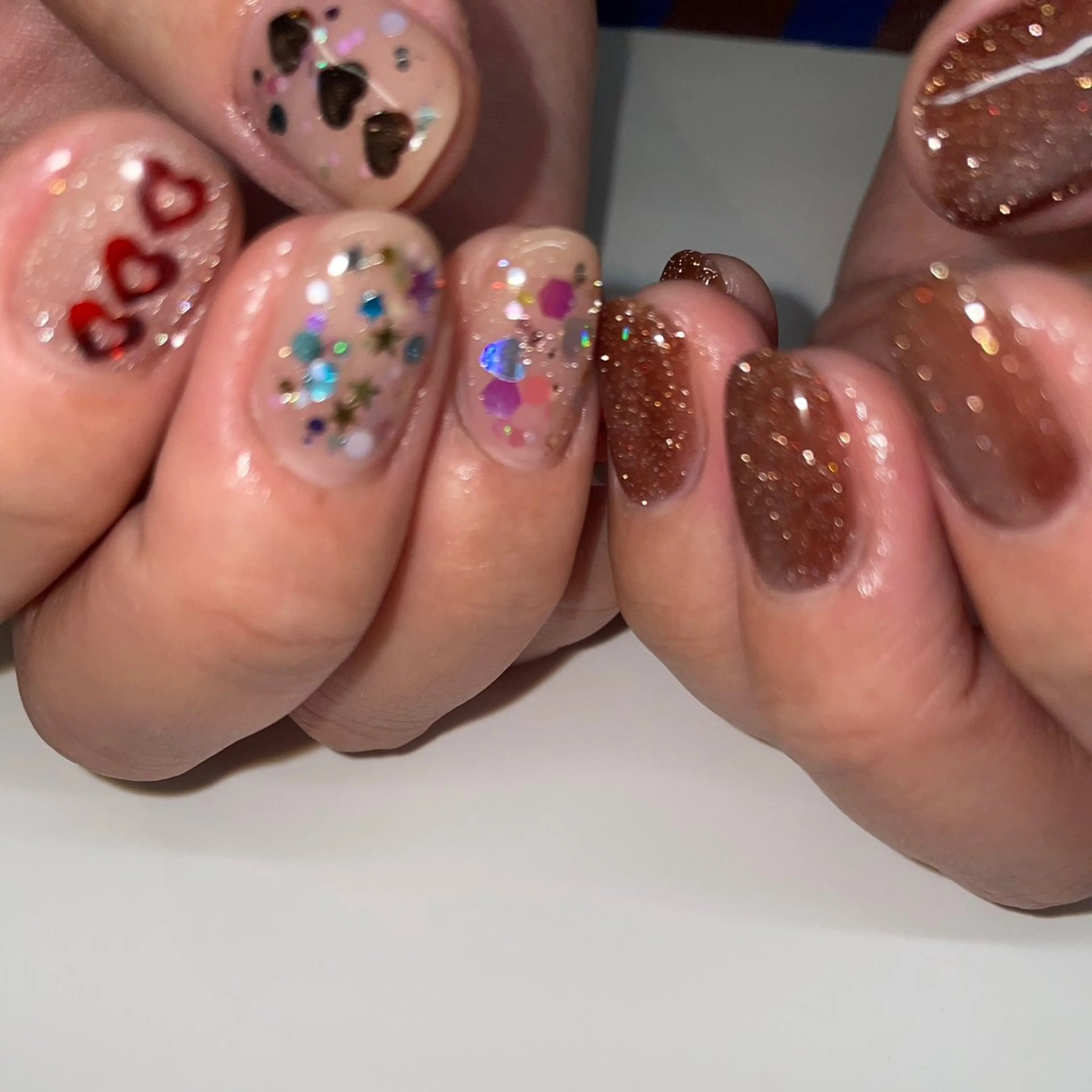 ネイル フラッシュネイル Manon Yuiのネイルデザイン