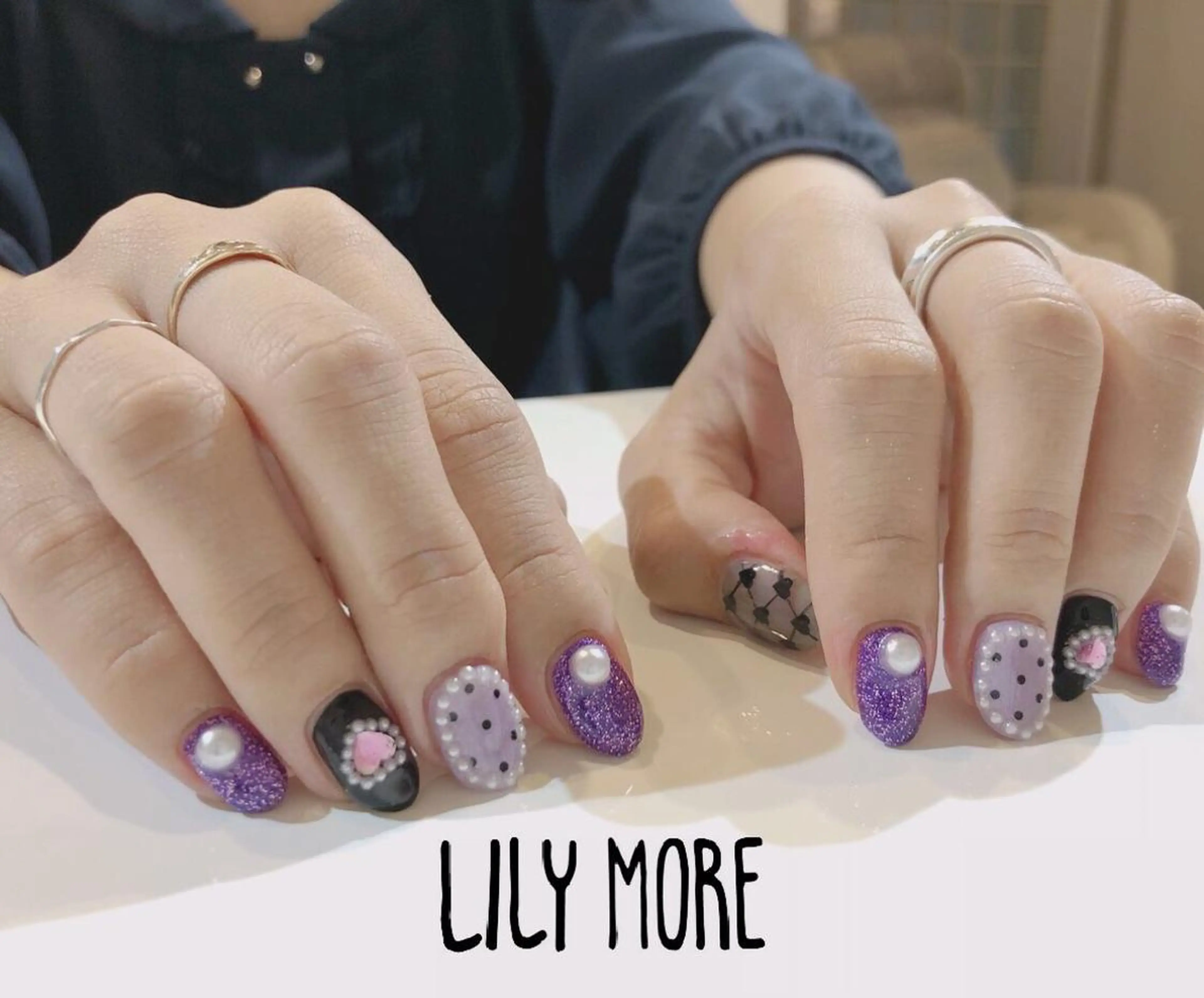 ネイル ハロウィン Lily closetのネイルデザイン