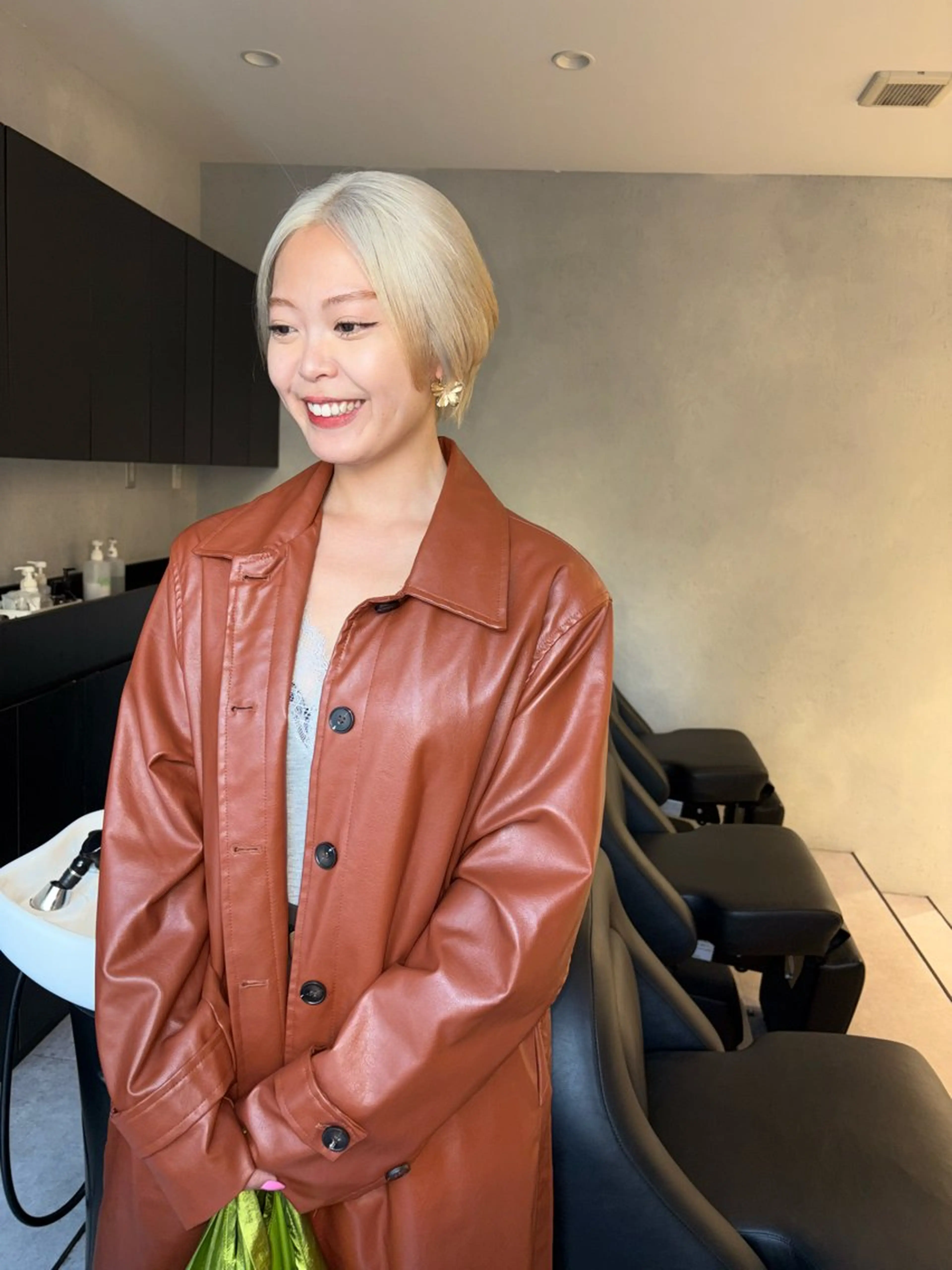 ショート カラー カット ヘアカラー 吉武 茂暉のヘアスタイル