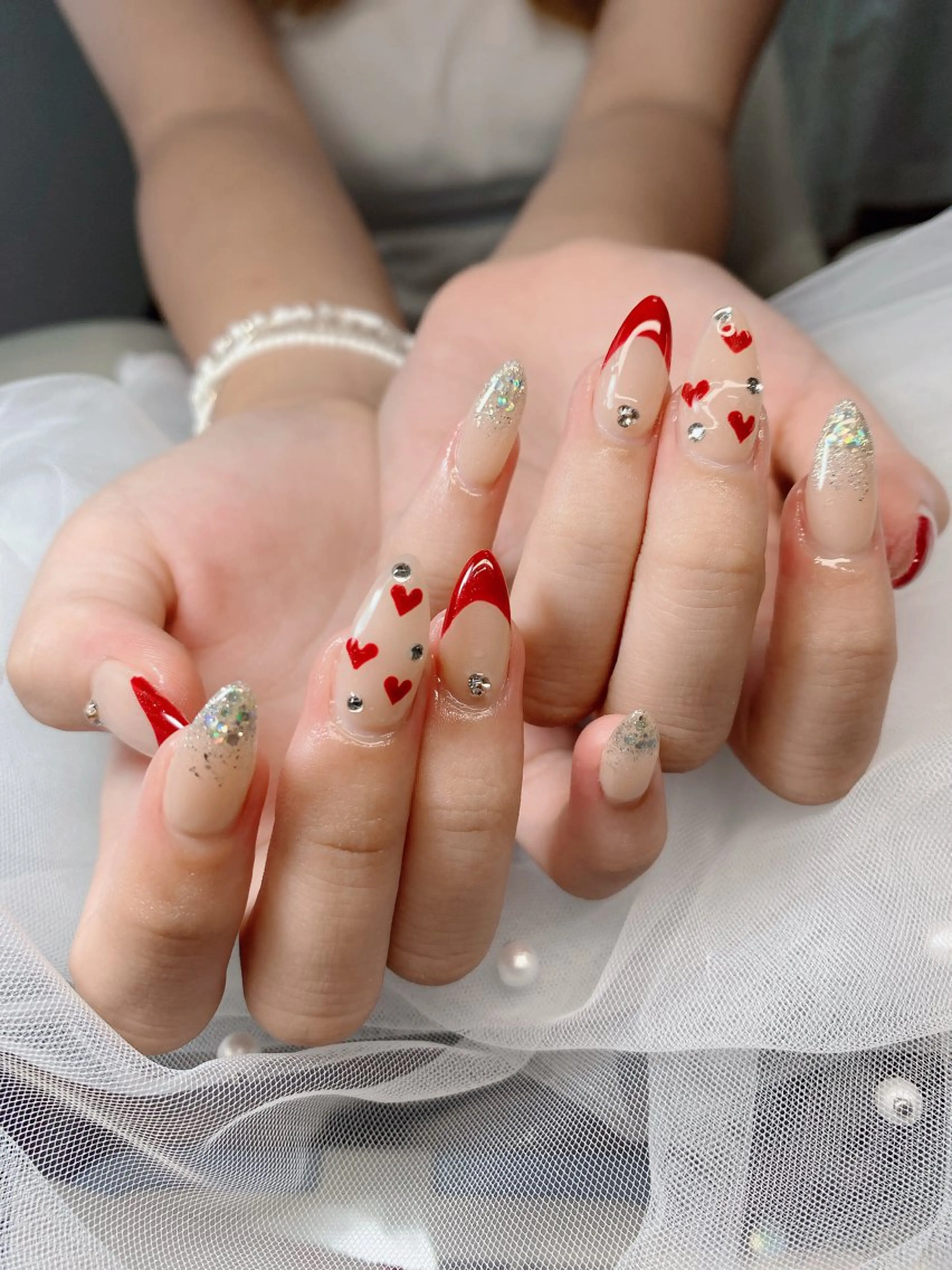 ネイル ハイネイル 自宅サロンのネイルデザイン