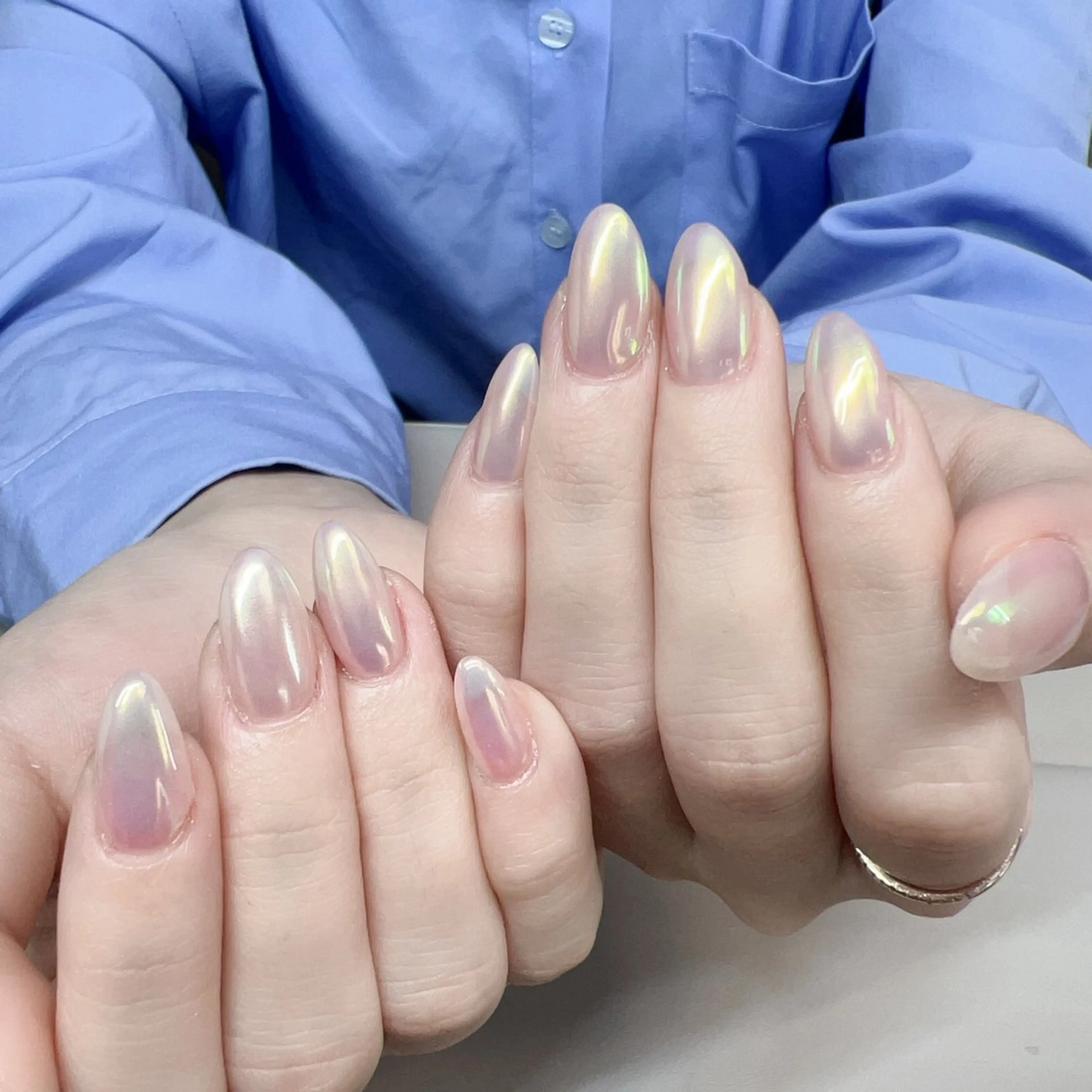 ネイル アニマル柄 べっ甲ネイル ブラウン 成人式 フレンチネイル Rika Nail ellaのネイルデザイン