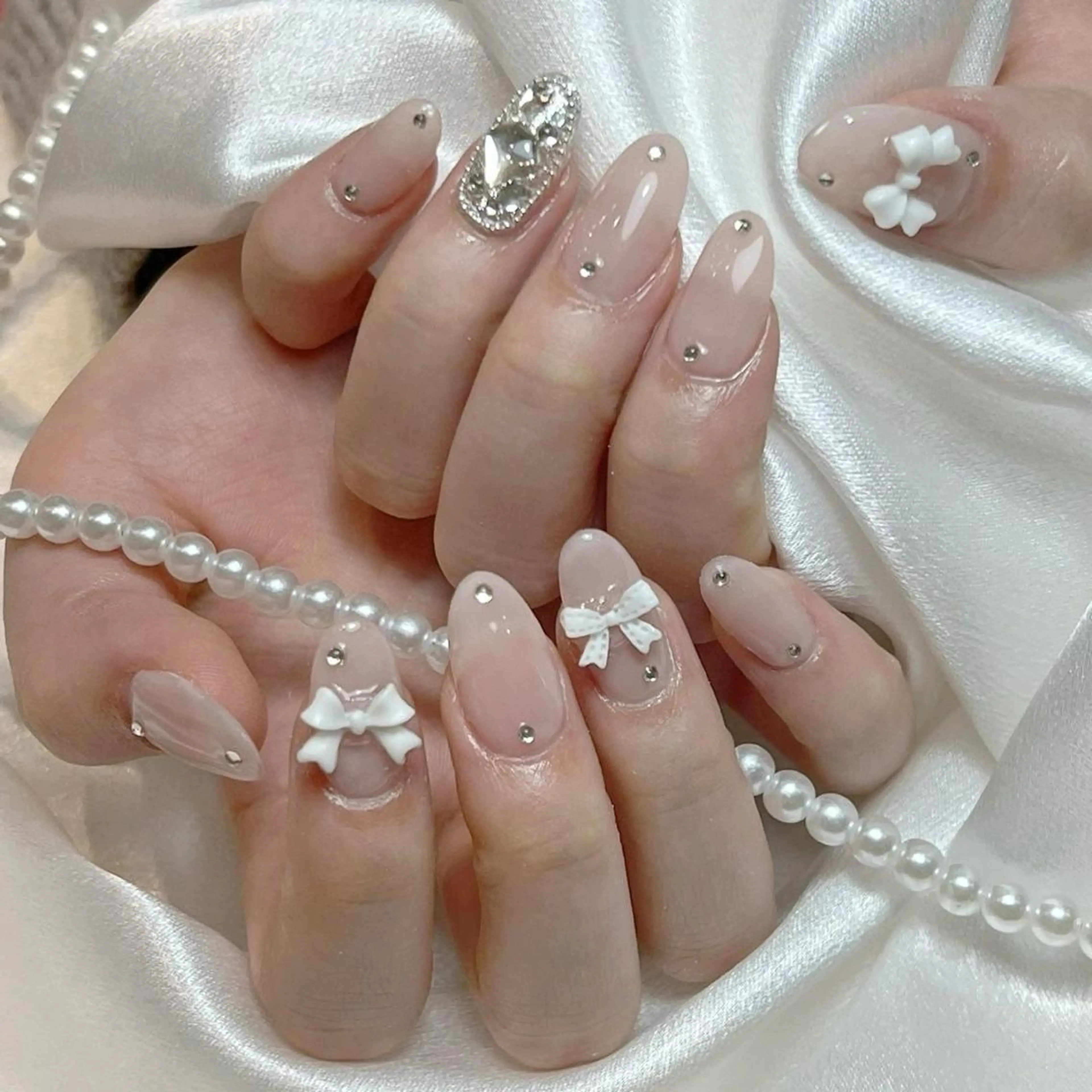 ネイル RAFFINE haru🦋🩵のネイルデザイン