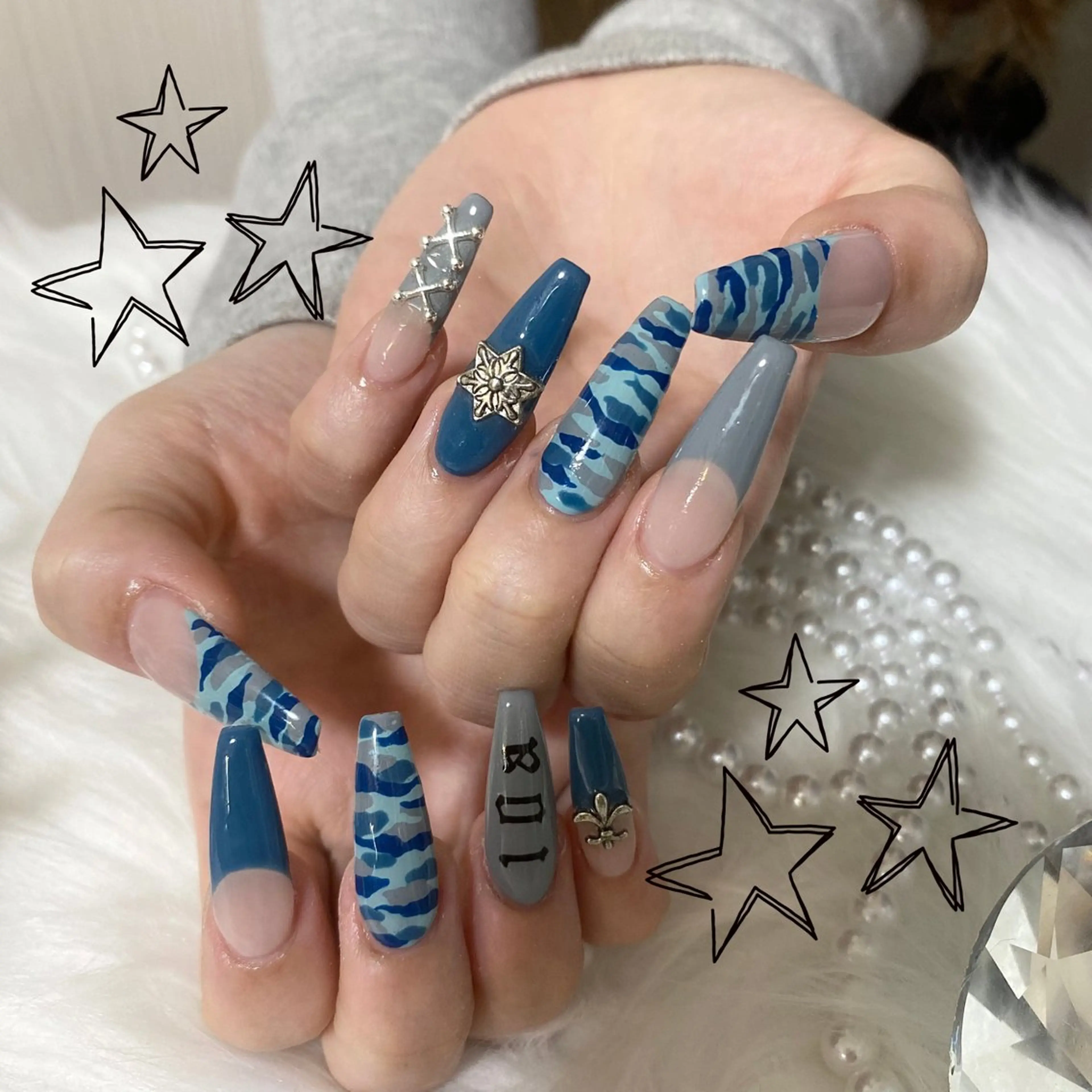 ネイル ハンドネイル ayaka ギャルネイル🎀のネイルデザイン