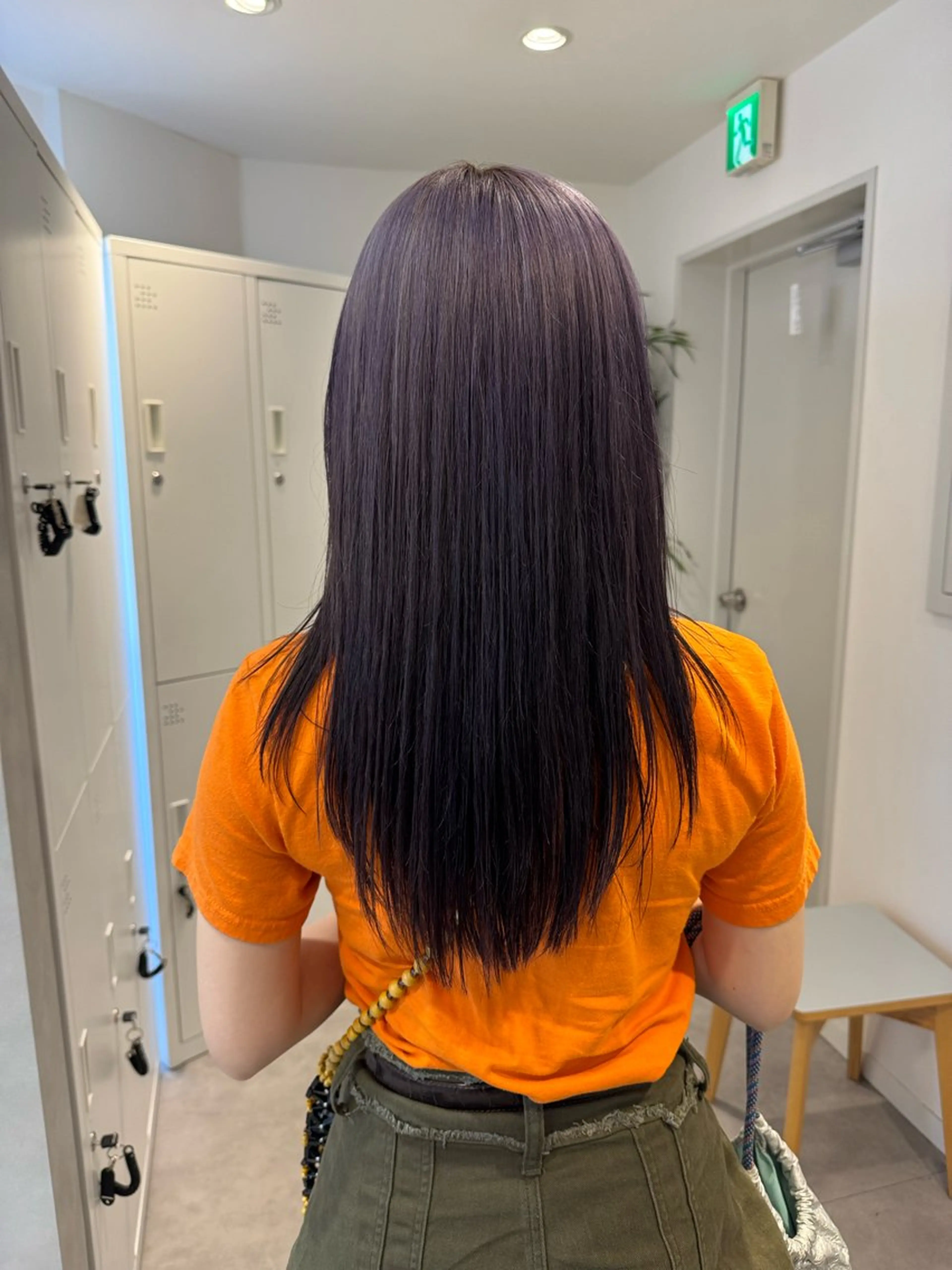 ロング カラー グラデーションカラー グレージュ ラベンダーカラー ラベンダーグレージュ ラベンダーグレー 🫧ブリーチカラー/ ボブ🫧madokaのヘアスタイル