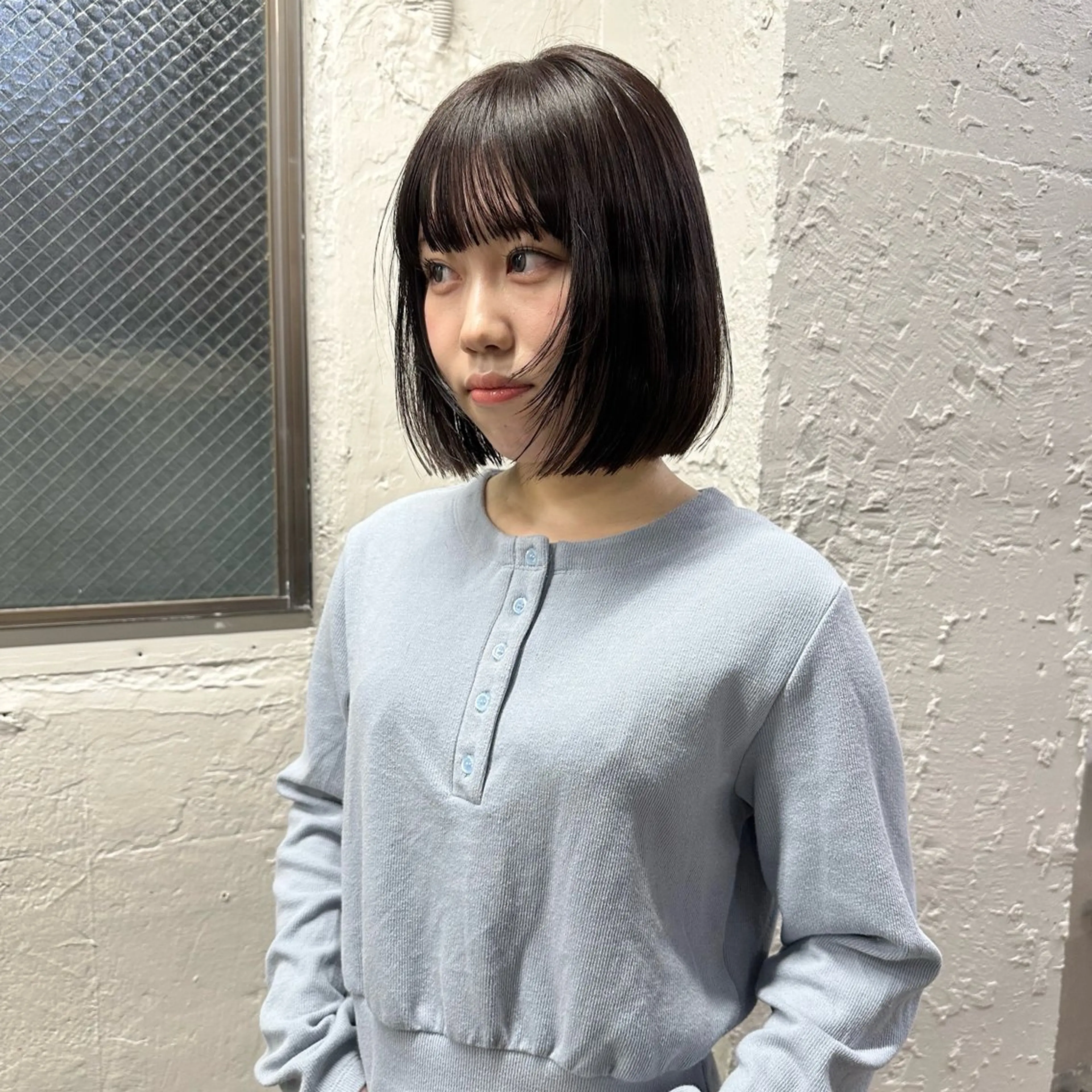 ショート ハッシュカット🎀 レイヤーカットのヘアスタイル