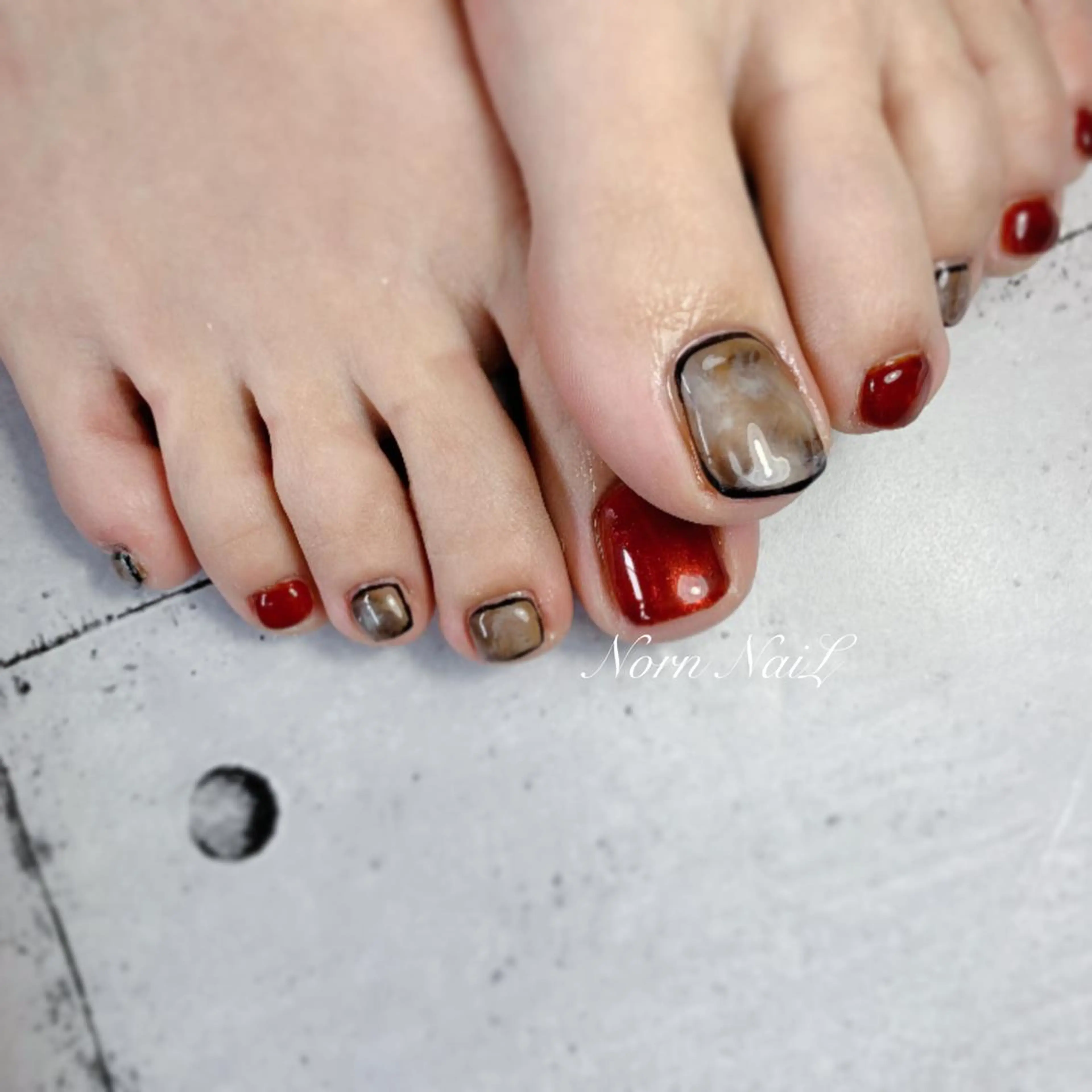 ネイル フットネイル U Ayaのネイルデザイン