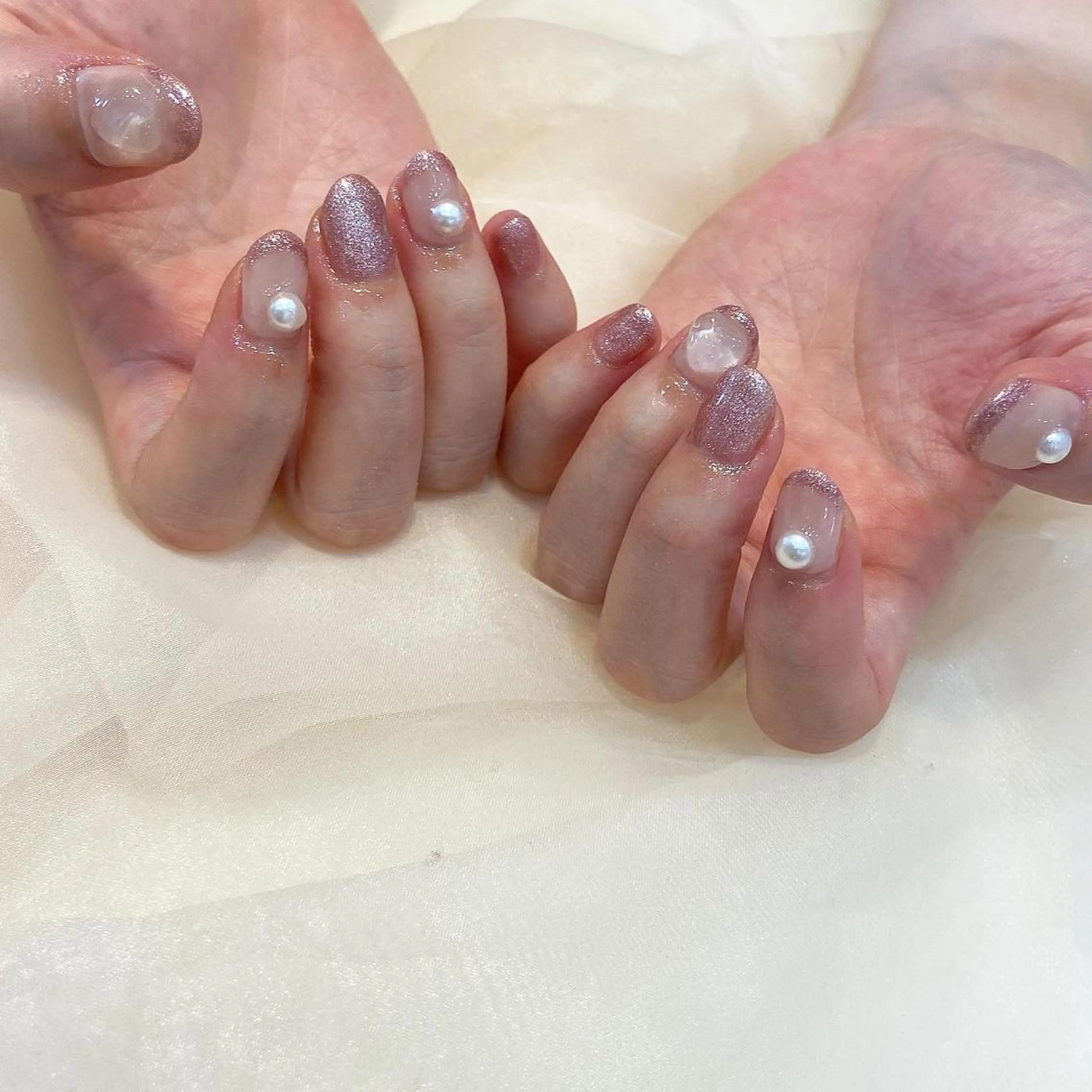 ネイル ハート . .のネイルデザイン