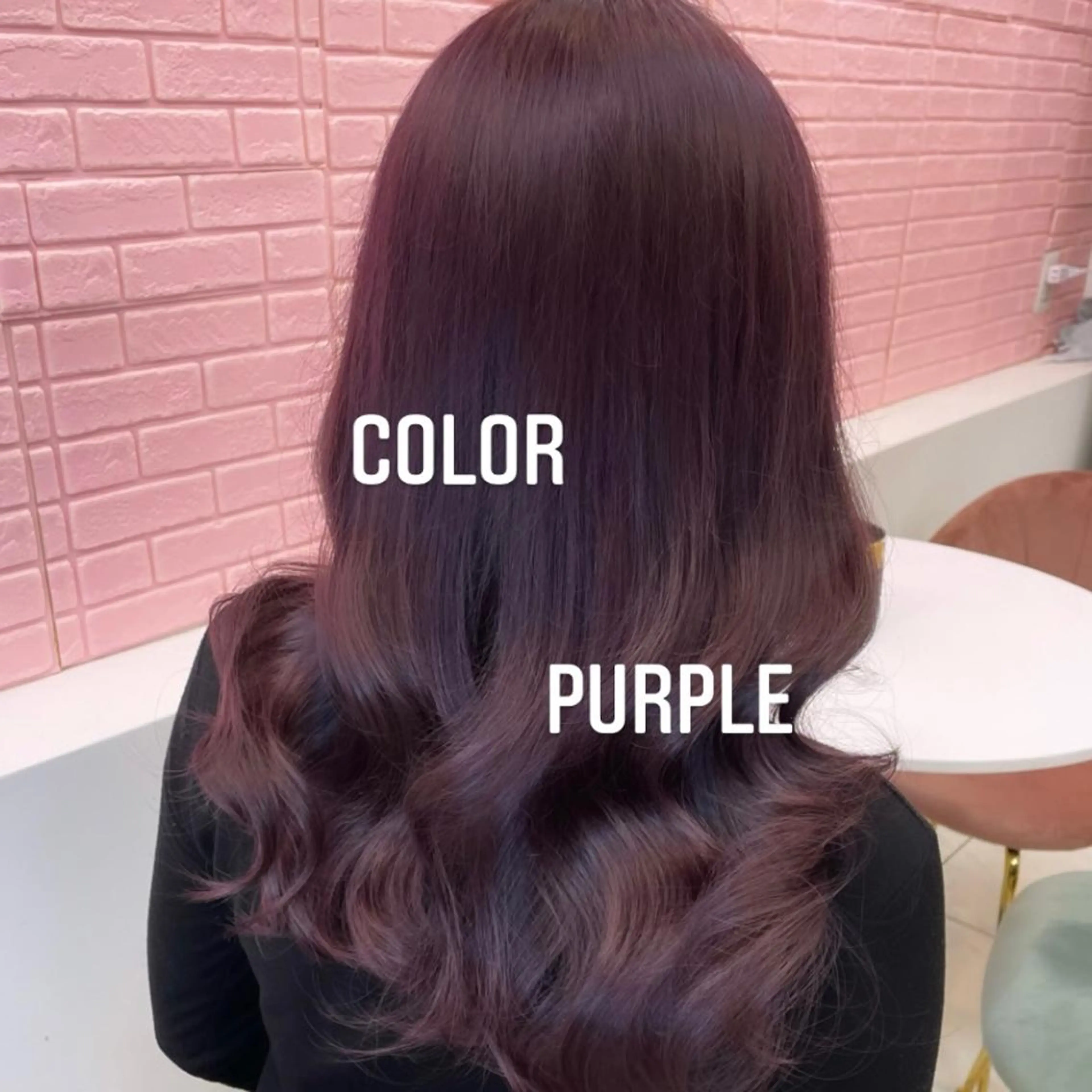 セミロング カラー ヘアカラー トリートメント エクステ🩵ブリーチ 韓国ヘア🩵KAEのヘアスタイル