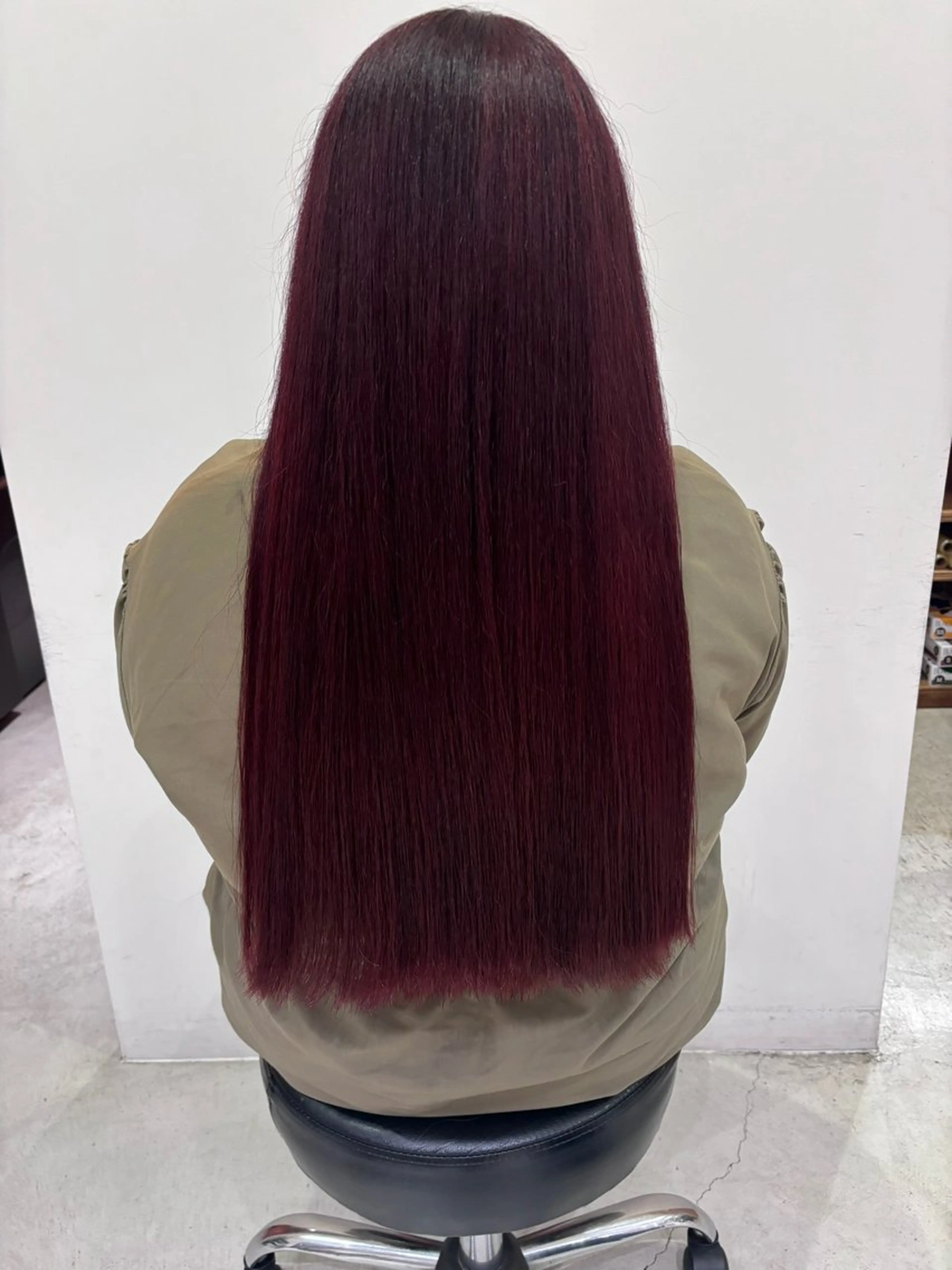 ロング カラー 西村 錬之介のヘアスタイル