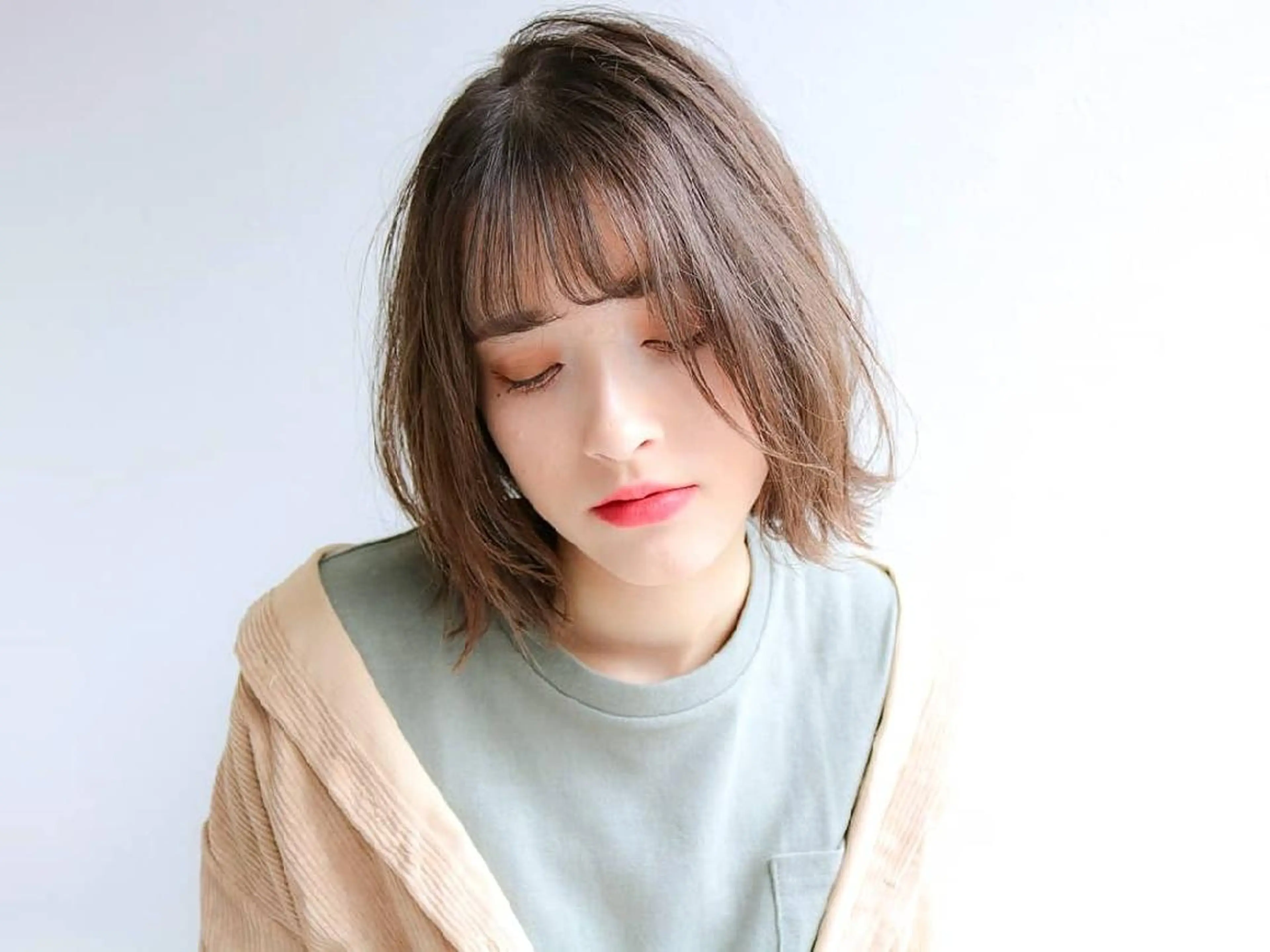 ショート ボブ 外ハネヘア noi MIKUのヘアスタイル