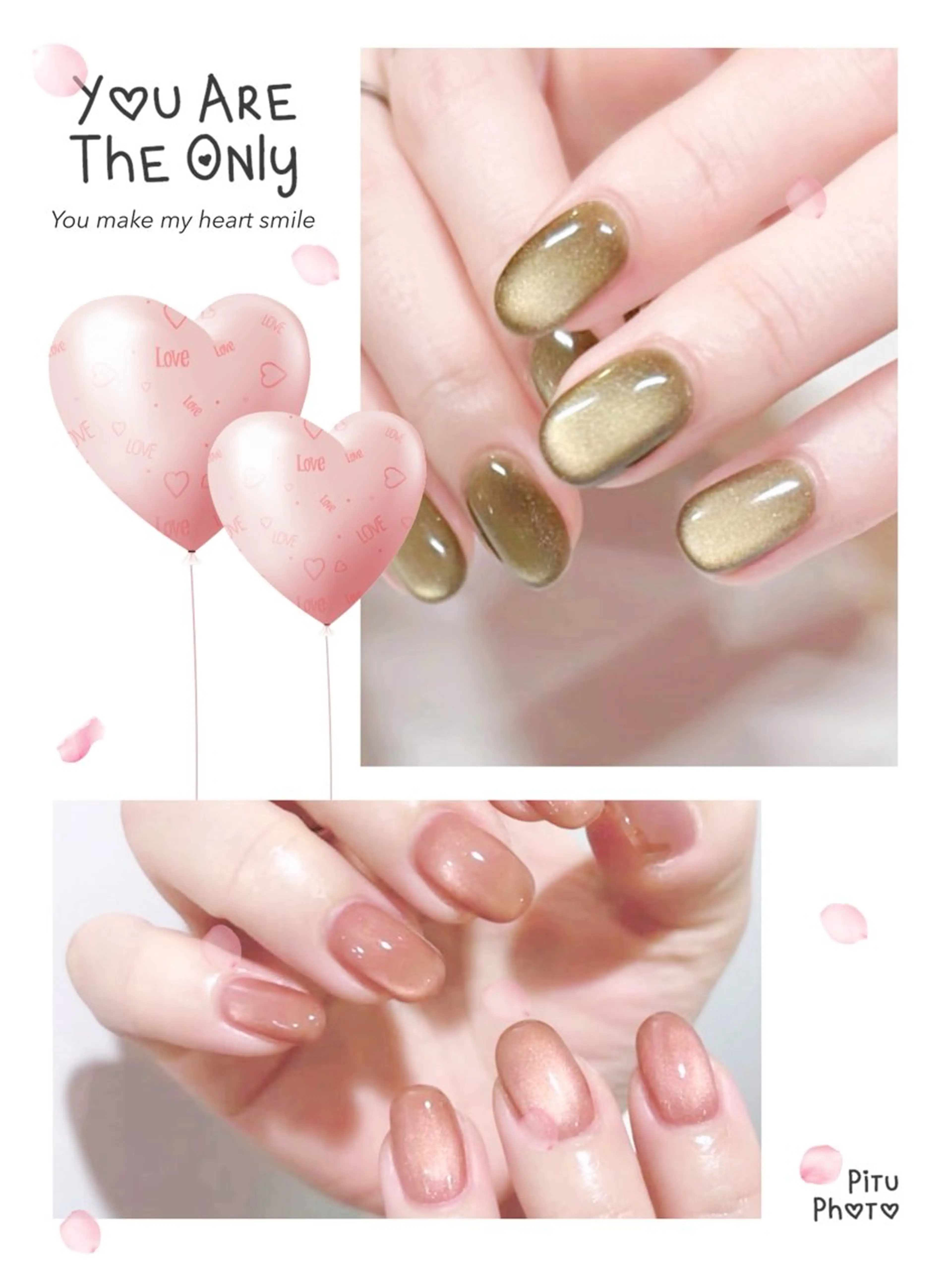 ネイル ハンドネイル H3 Nail Tsuki🦋💙のネイルデザイン