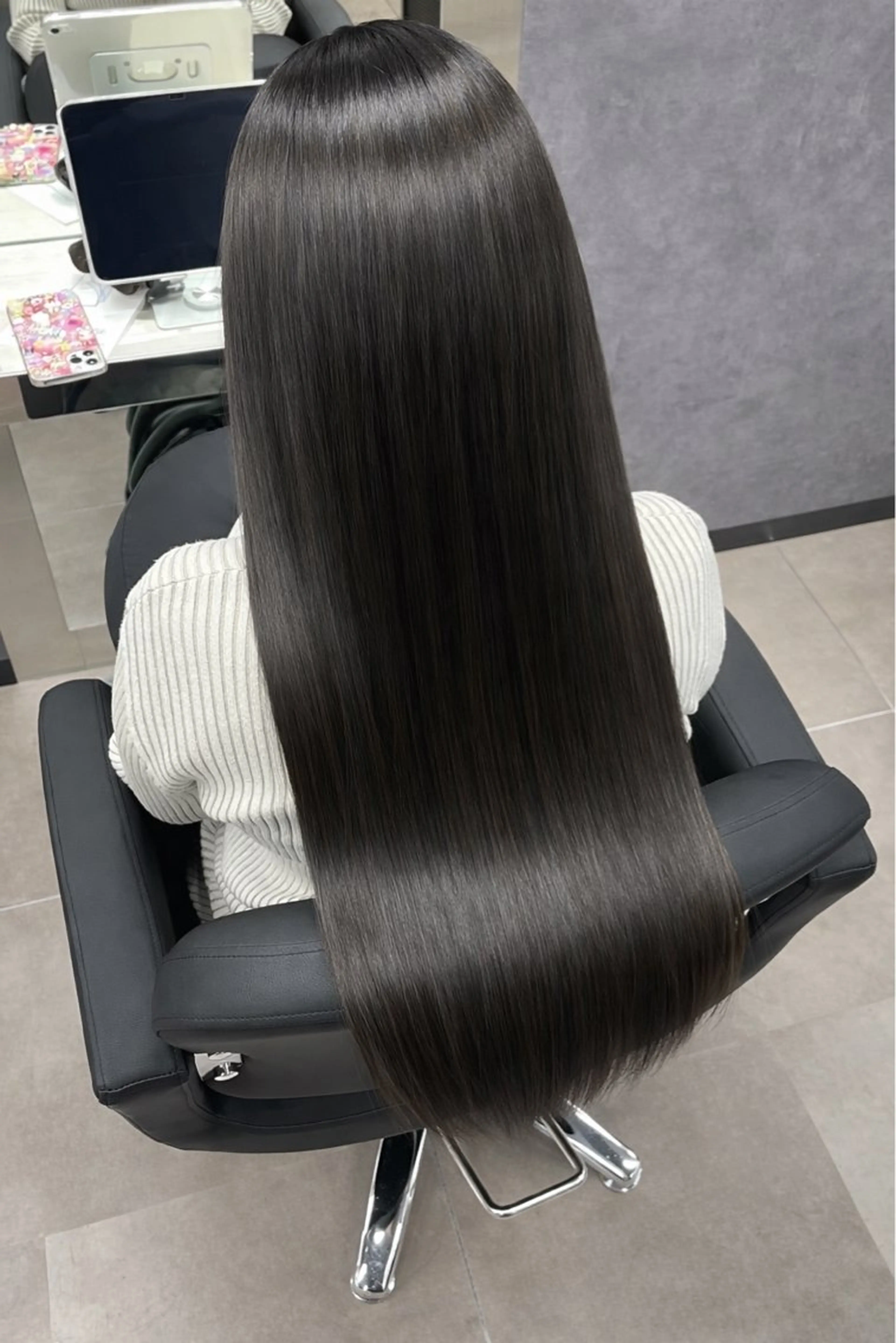 ロング カット ヘアカラー トリートメント CYNTHIADUE 店長｜ IRISUのヘアスタイル