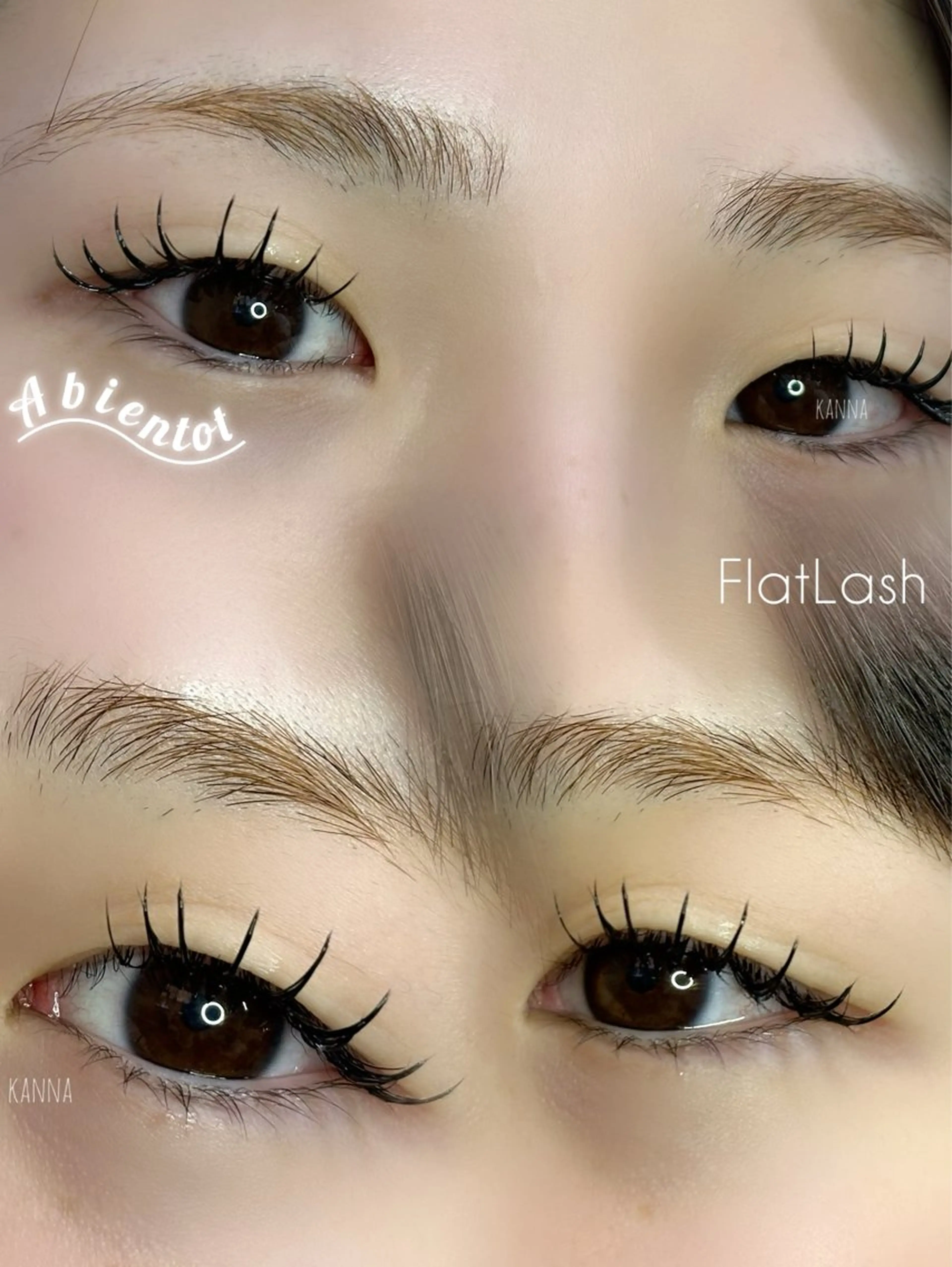 マツエク・マツパ Abientot Kannaのマツエク・マツパデザイン