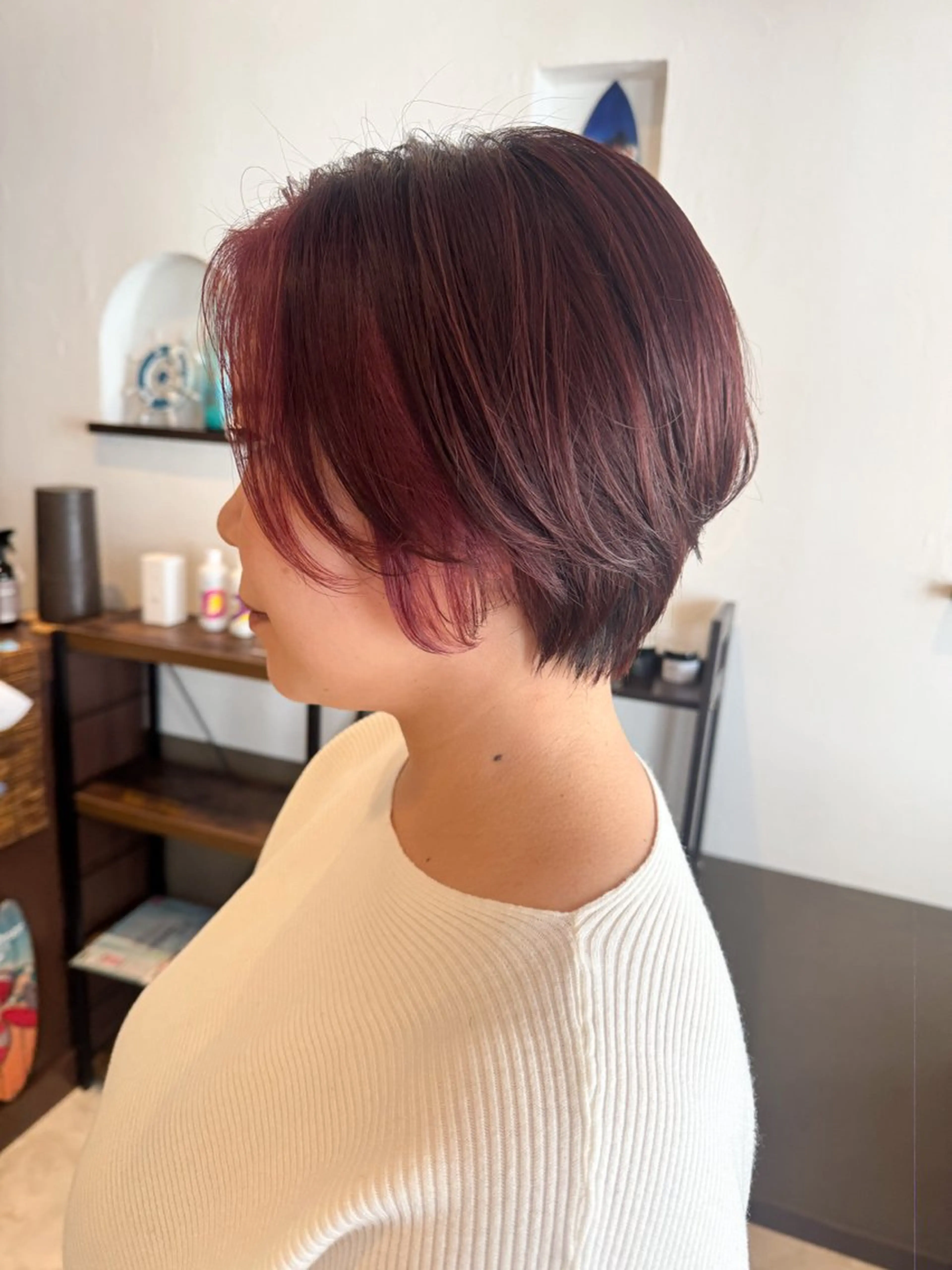 ショート カラー 坂井田 浩樹のヘアスタイル