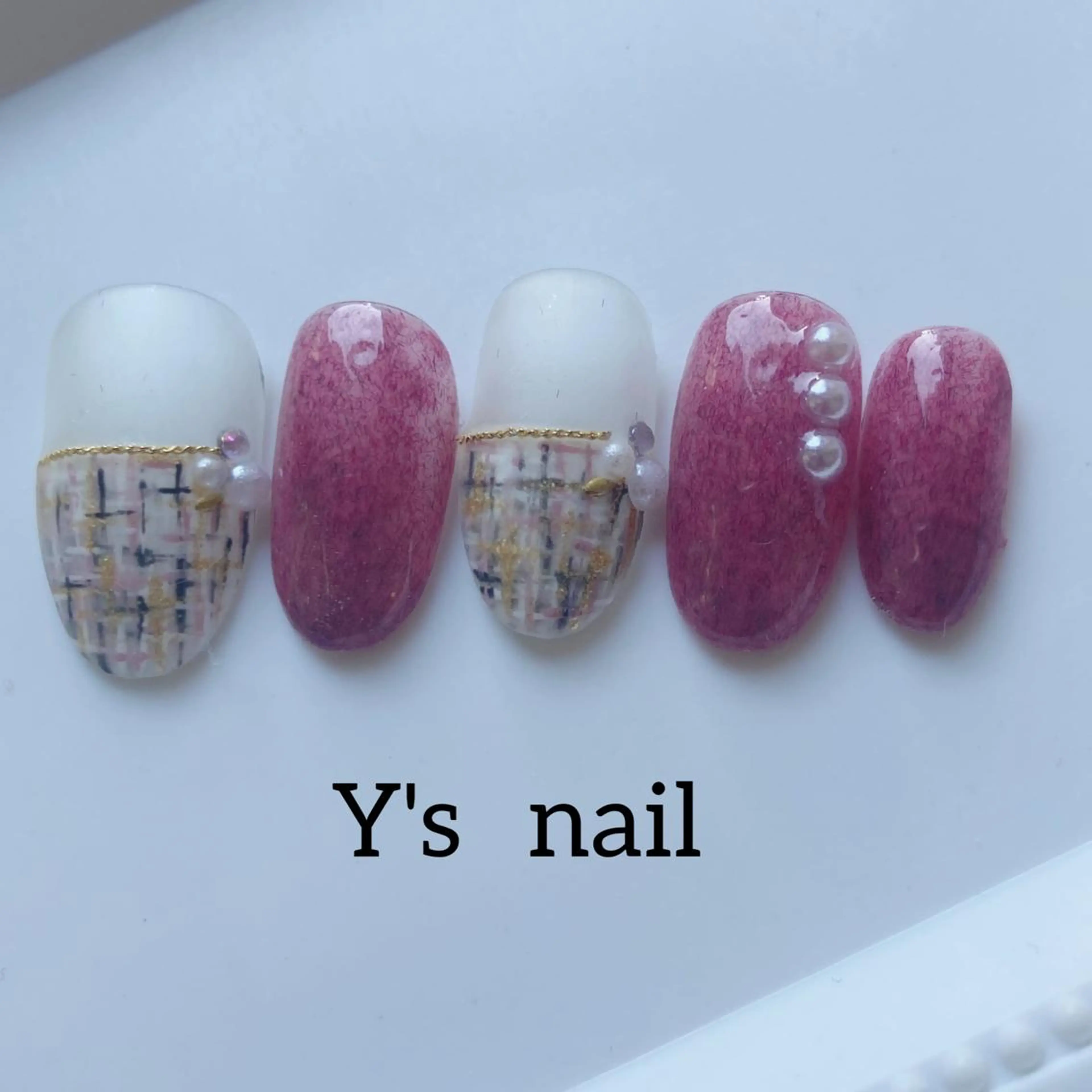 ネイル 手書きが得意🖌️ Y’s  nailのネイルデザイン