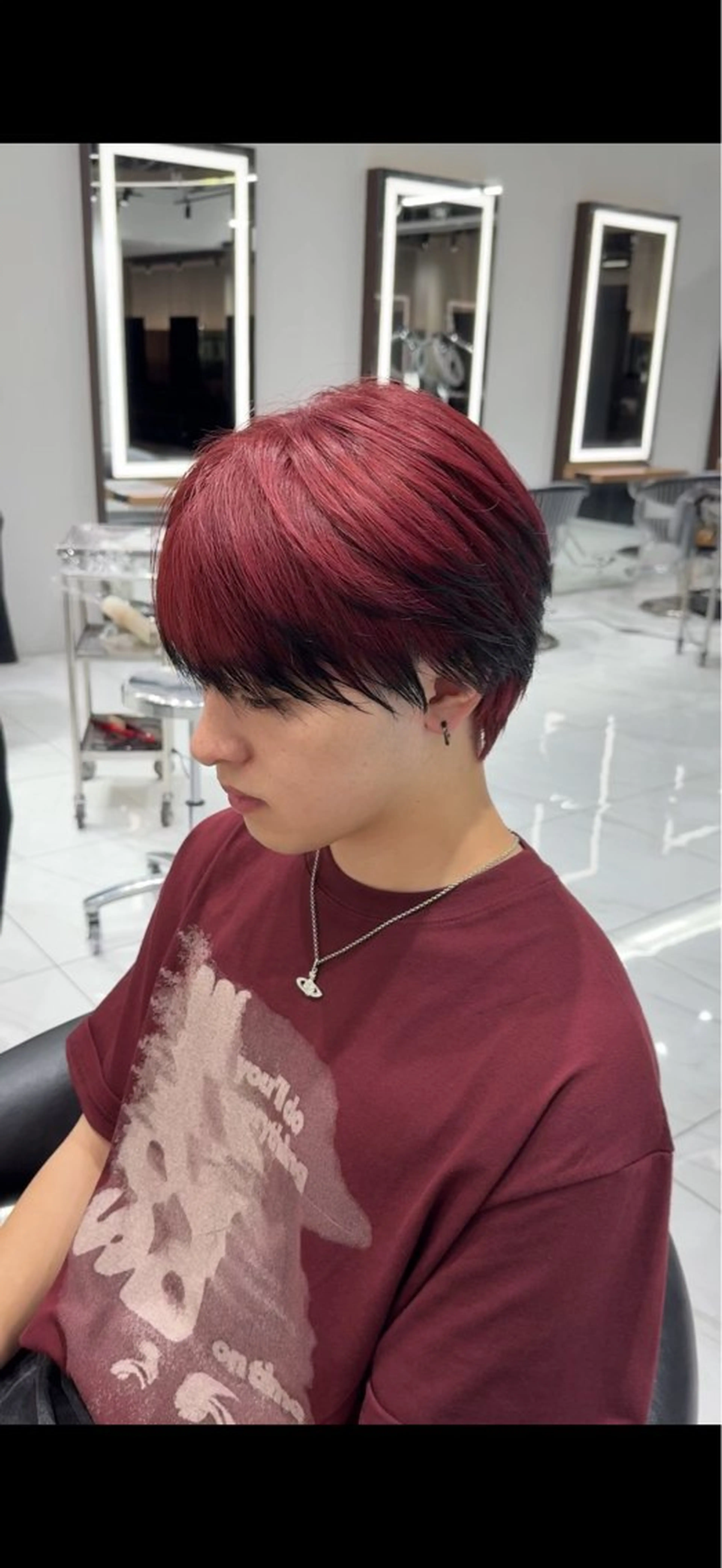 カラー メンズ デザインカラー ヘアカラー 渋谷ブリーチカラー/ デザインカラー/優希のヘアスタイル