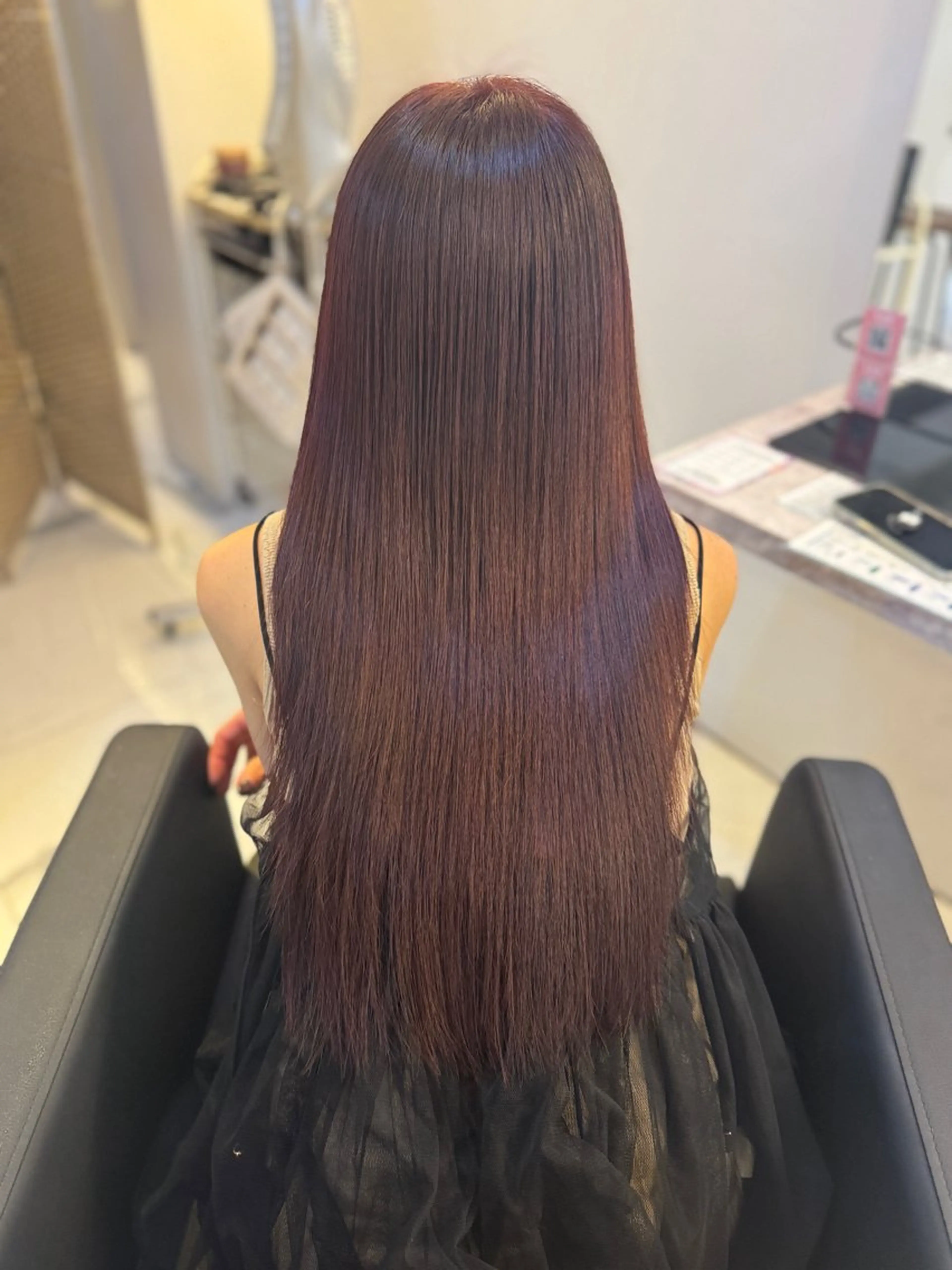 ロング ヘアカラー Lee四ツ橋 Sakuraのヘアスタイル