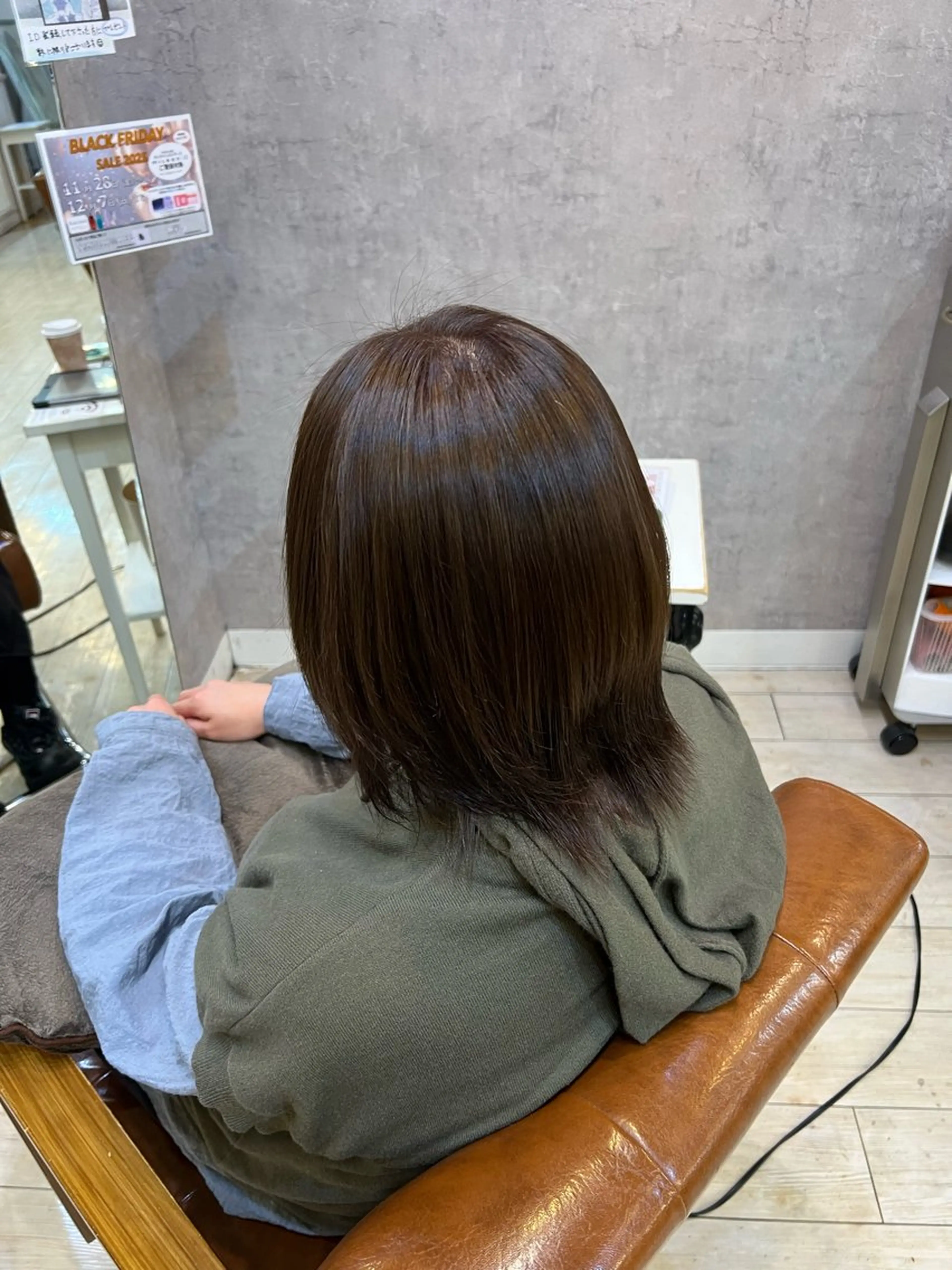 ショート ヘアカラー 近江流奈☆透明感カラ ー☆髪質改善☆のヘアスタイル