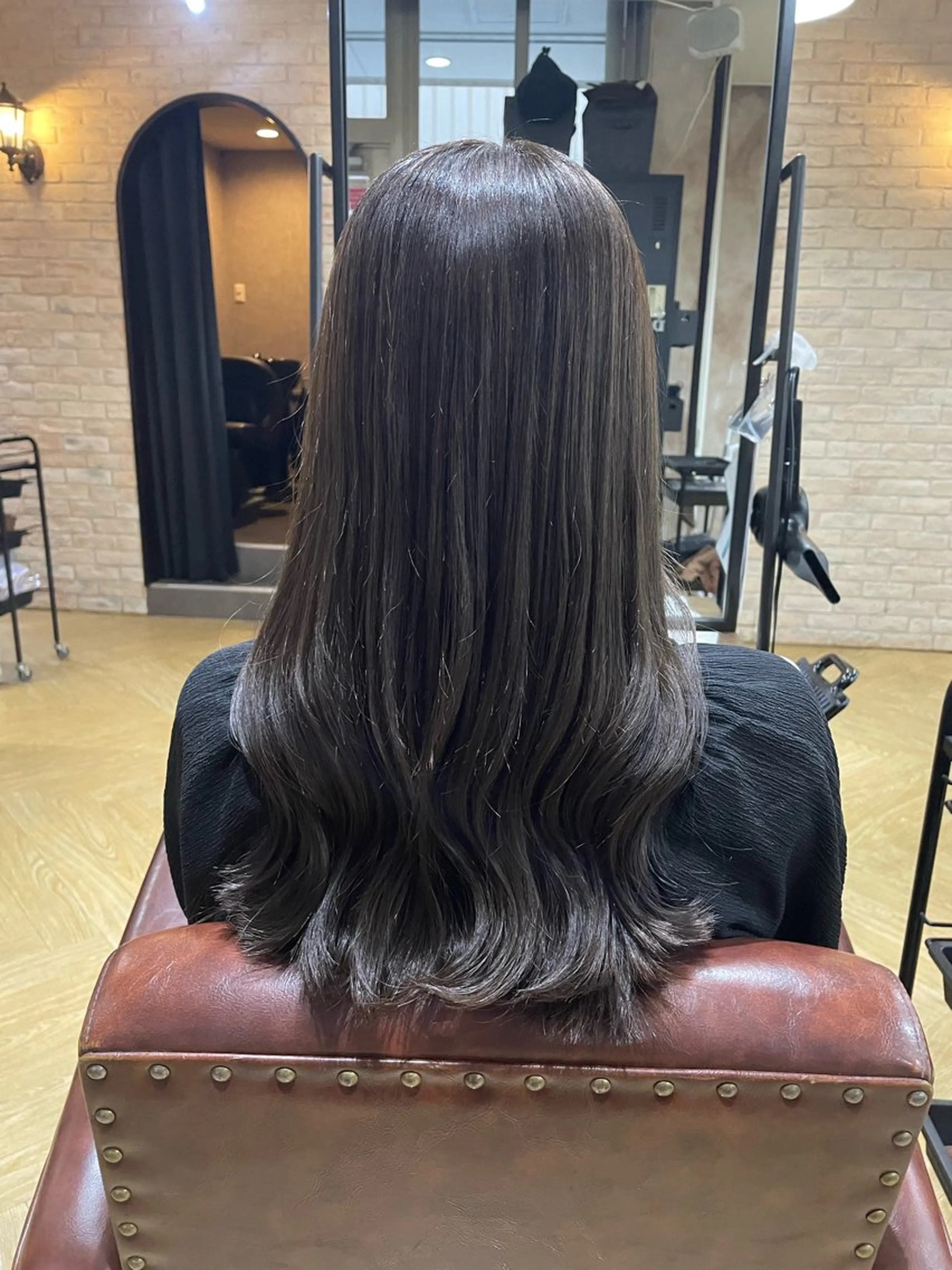 ロング アッシュ MIKU ナチュラルヘア✂️✨のヘアスタイル