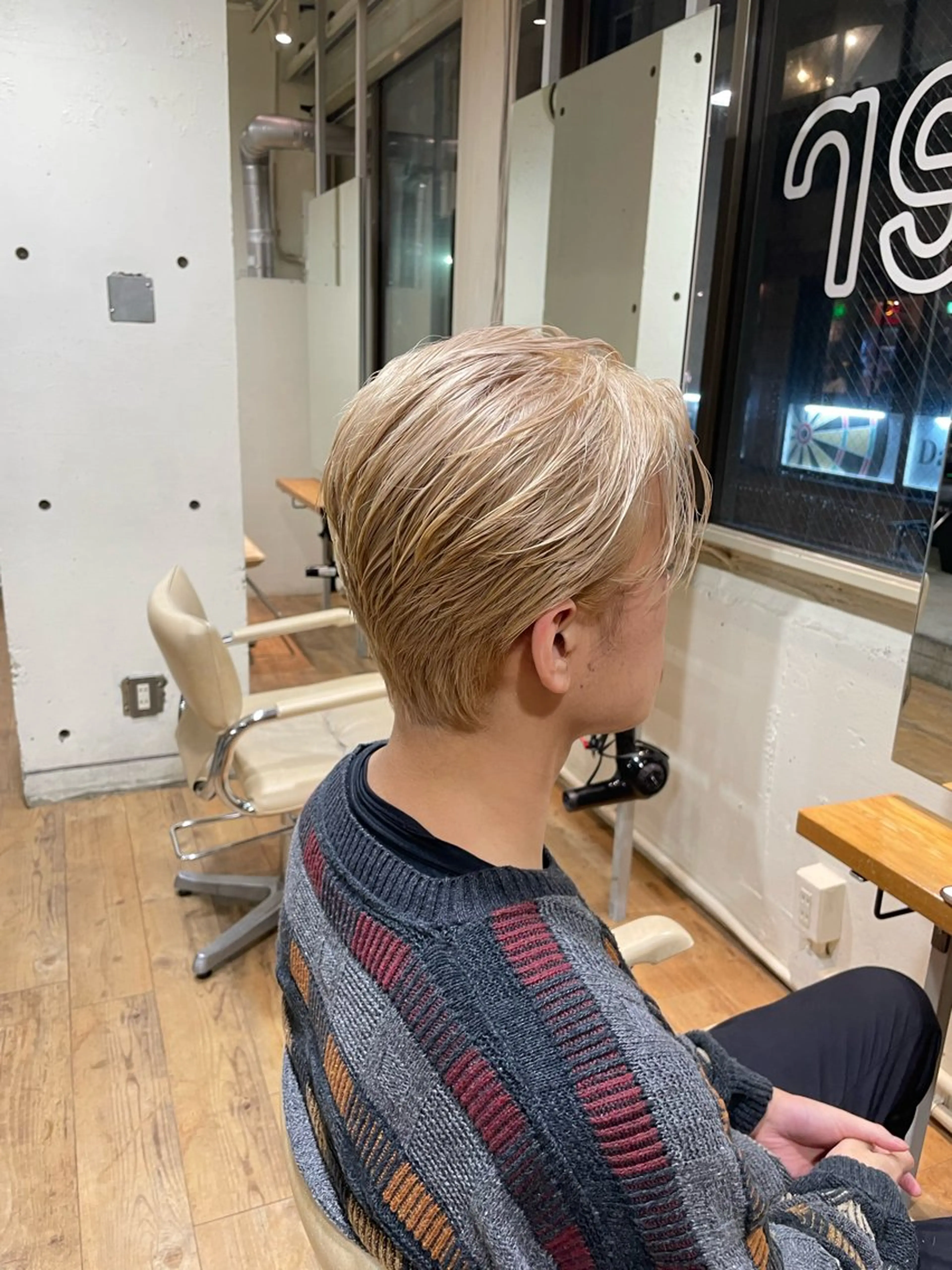 カラー メンズ YUKI 新宿カット パーマ/カラーのヘアスタイル