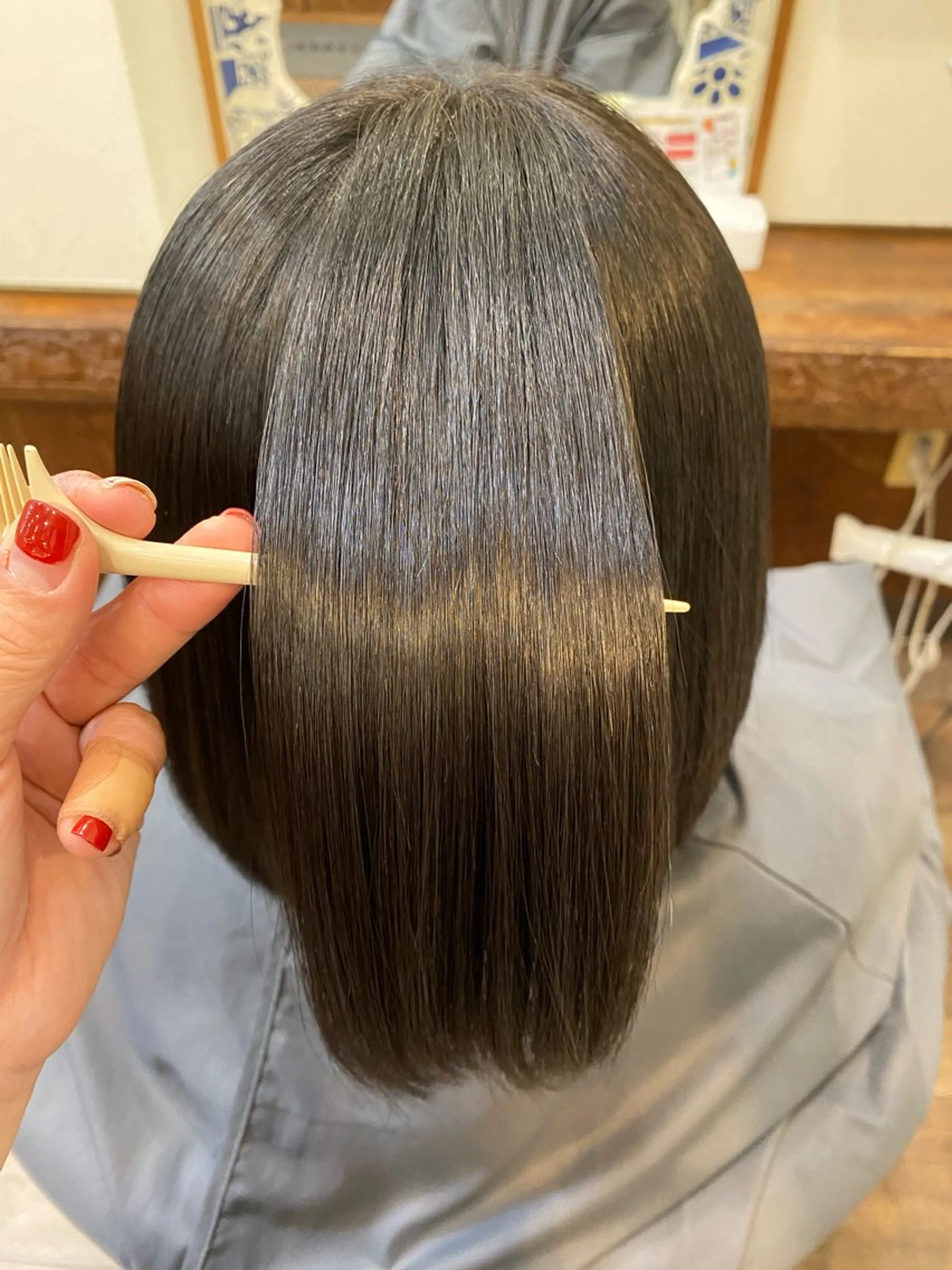 ミディアム 島田 つかさのヘアスタイル