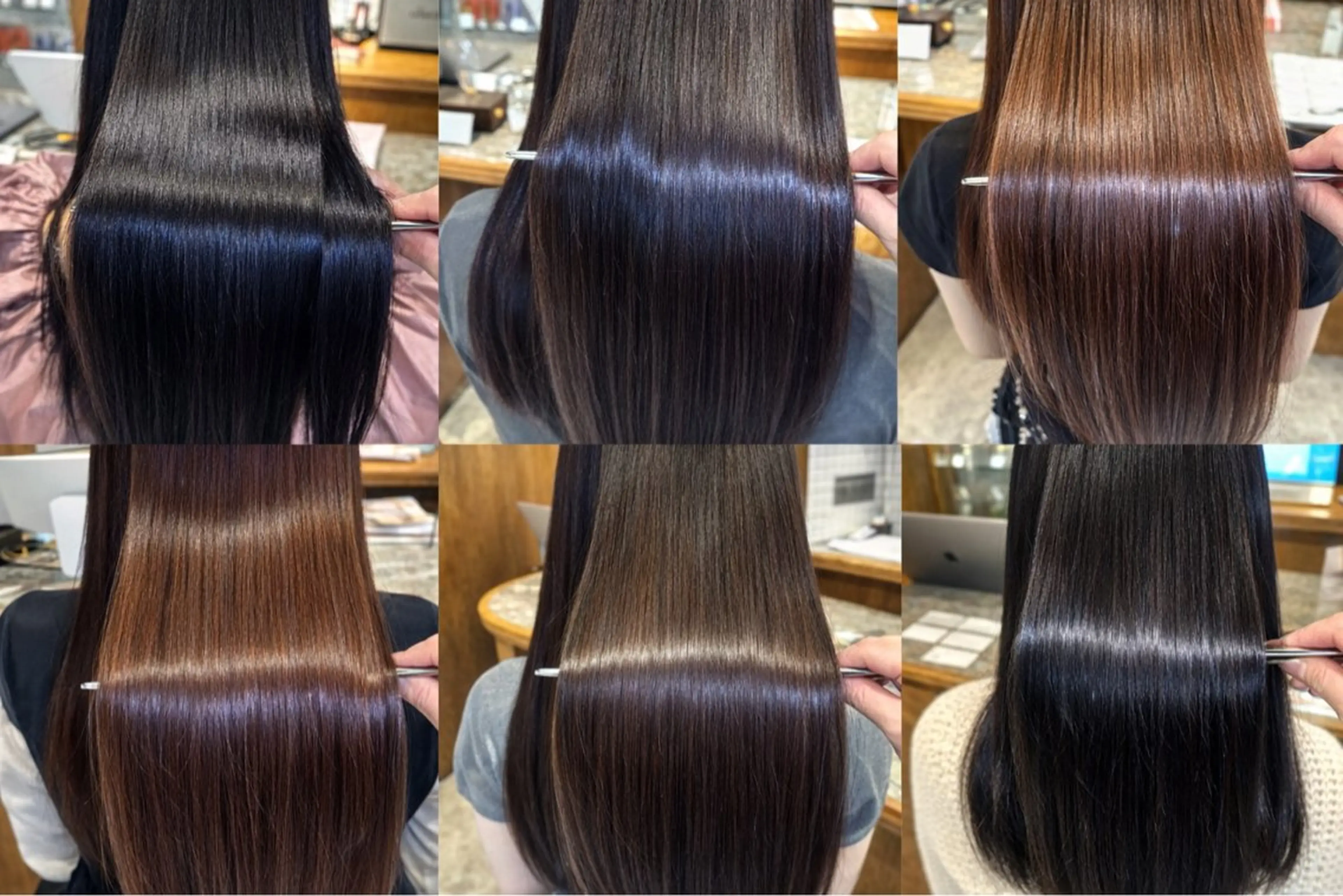 ロング 髪質改善 カット 縮毛矯正 名駅/髪質改善 /ストレートEndoのヘアスタイル