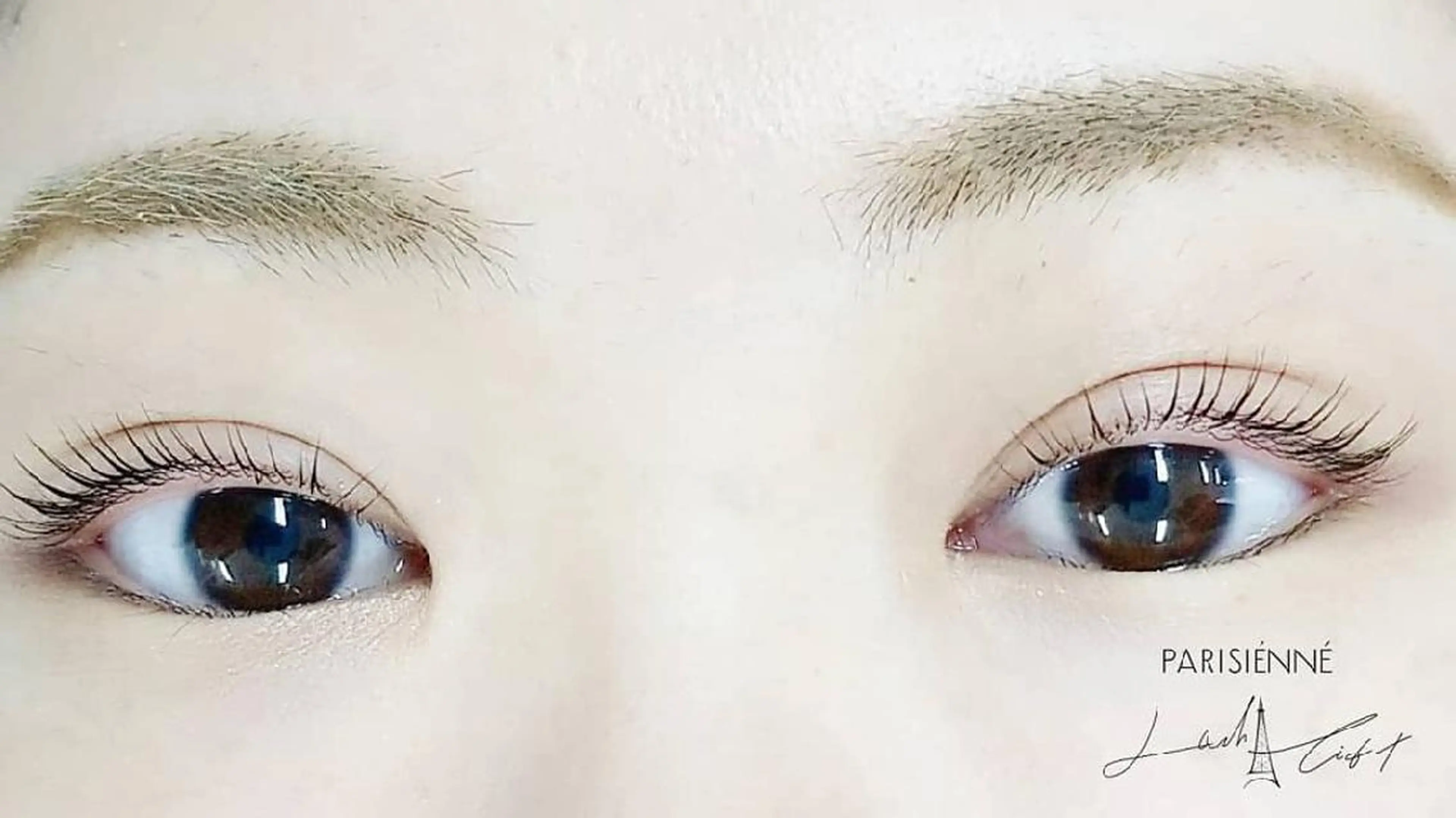 マツエク・マツパ パリジェンヌラッシュリフト 一重×まつ毛パーマ M SAORIのマツエク・マツパデザイン