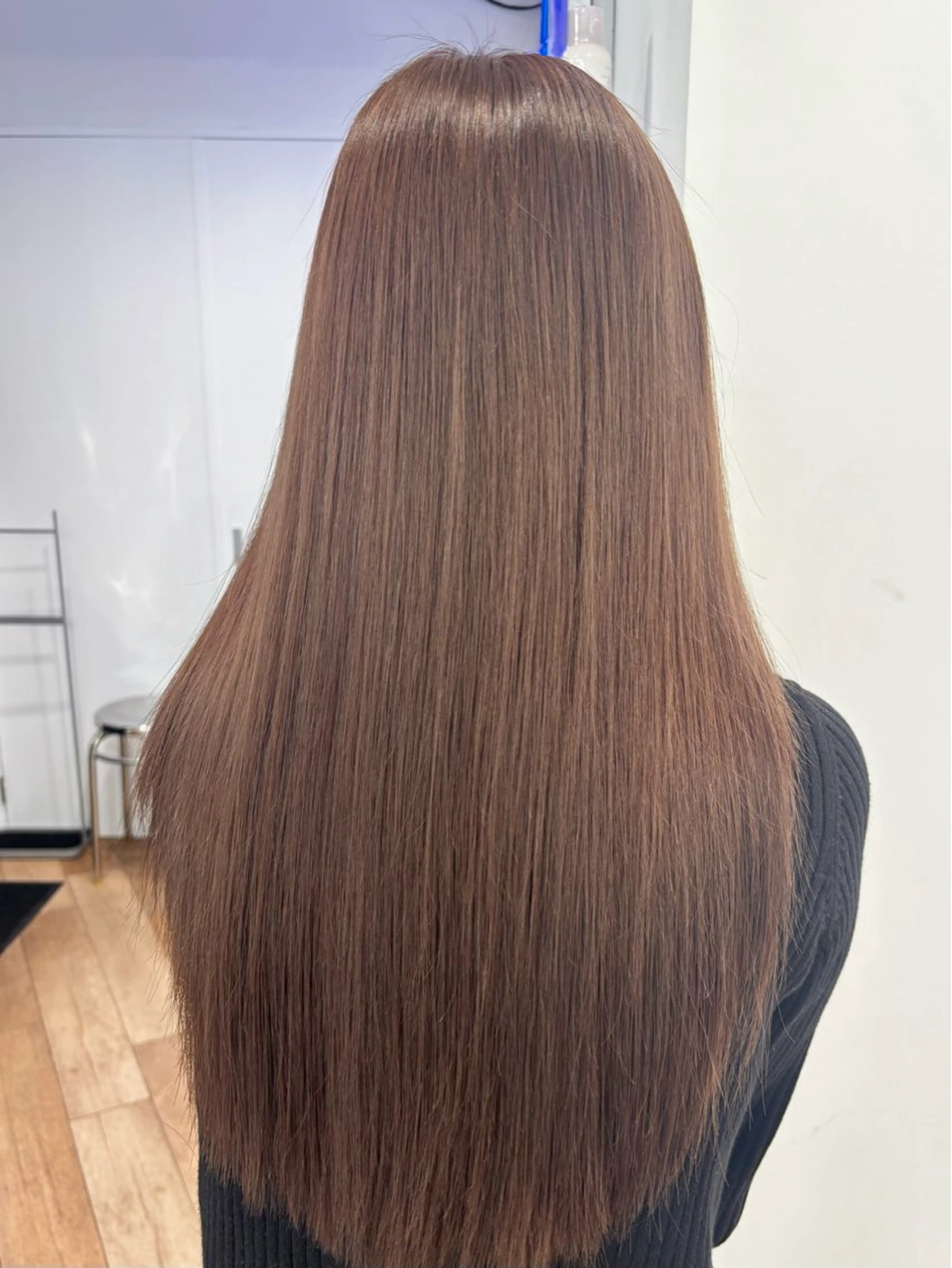 ロング ヘアカラー ブリーチ透明感カラー 🍀mizuki🍀のヘアスタイル