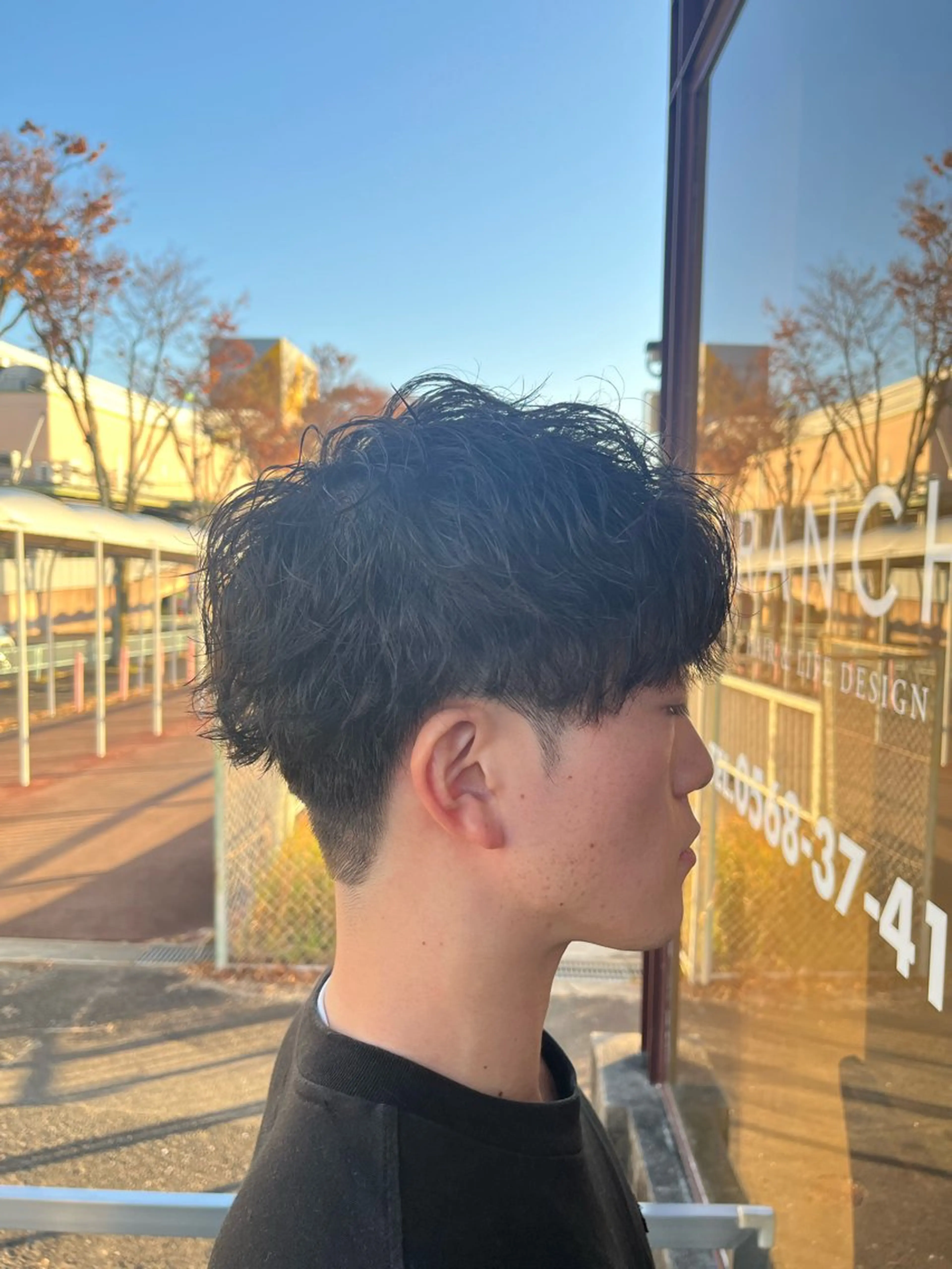 ショート パーマ メンズ マッシュ メンズパーマ 刈り上げ スパイラルパーマ カット パーマ 北川 寛之✨メンズパーマ✨のヘアスタイル