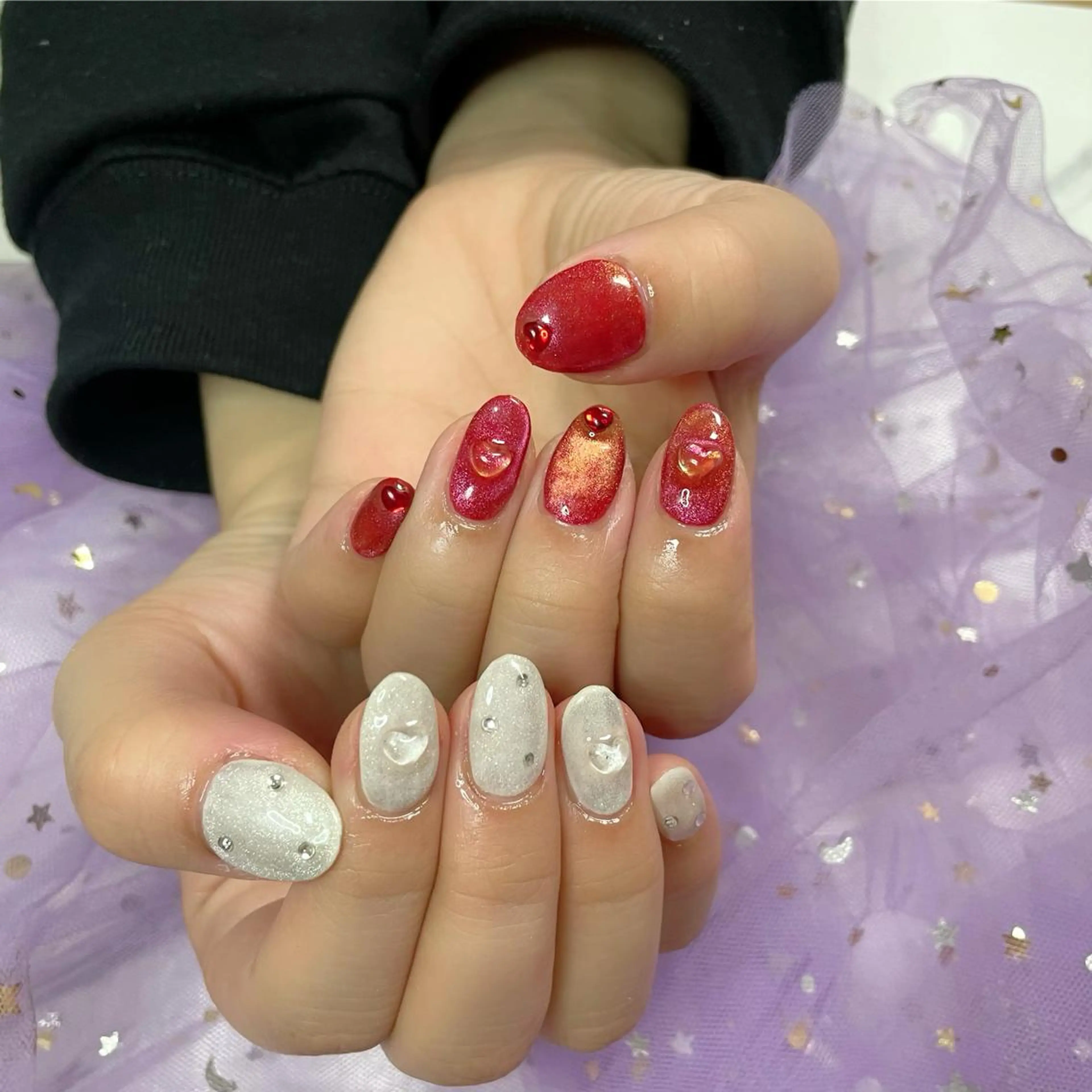 ネイル 持ち込み 畠山 ゆいのネイルデザイン