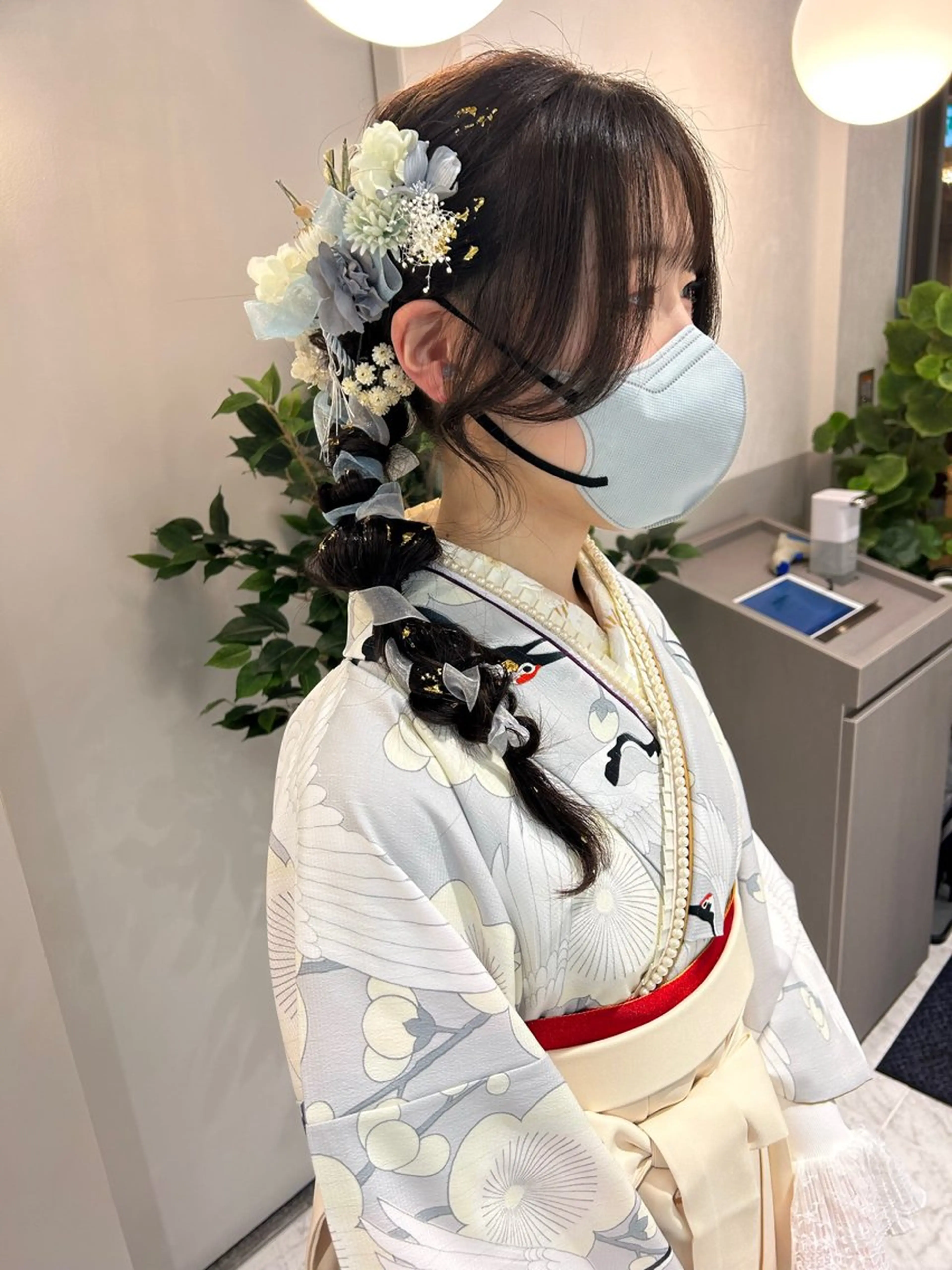 ロング ヘアアレンジ 薄田 珠美のヘアスタイル