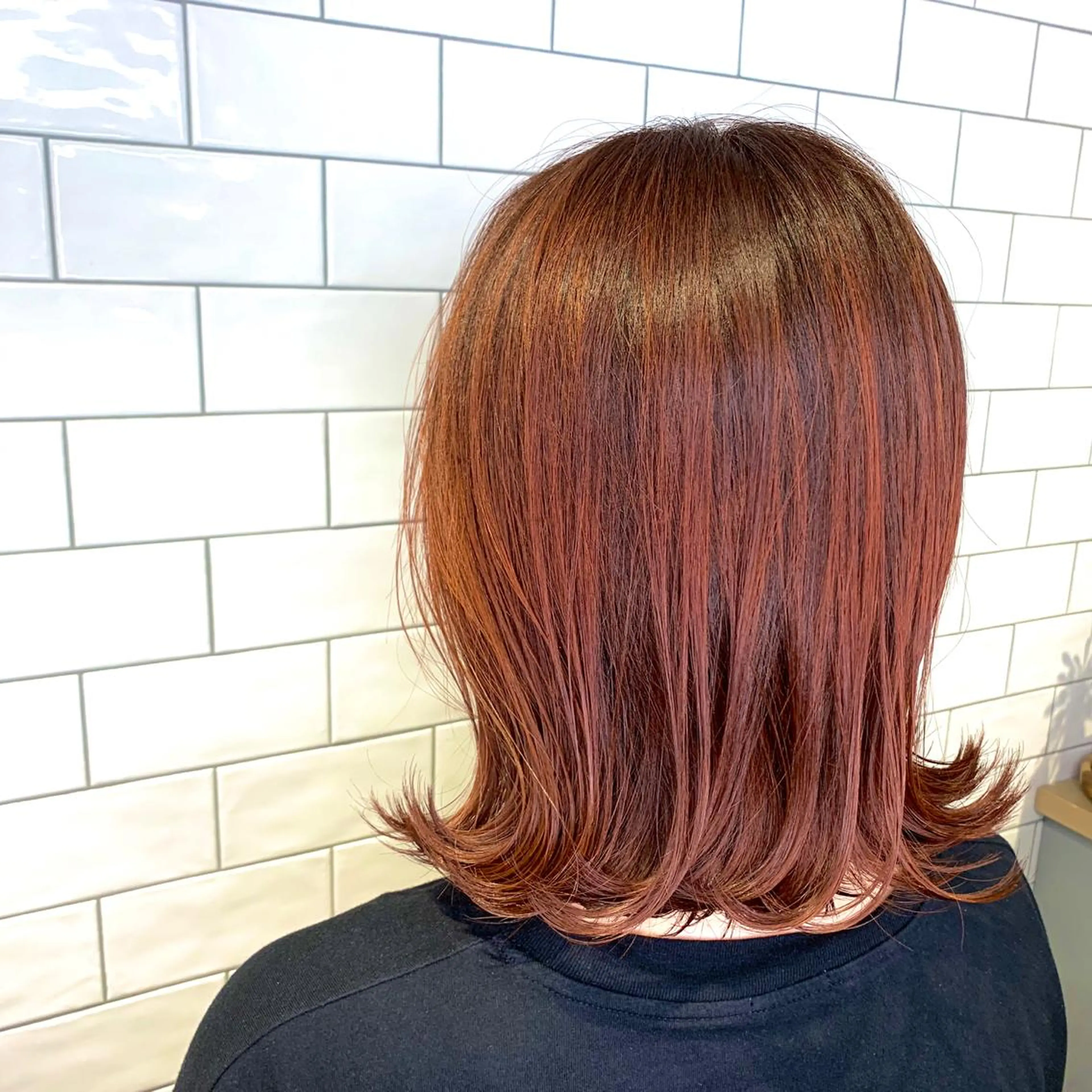 ミディアム カラー 原山 直人のヘアスタイル