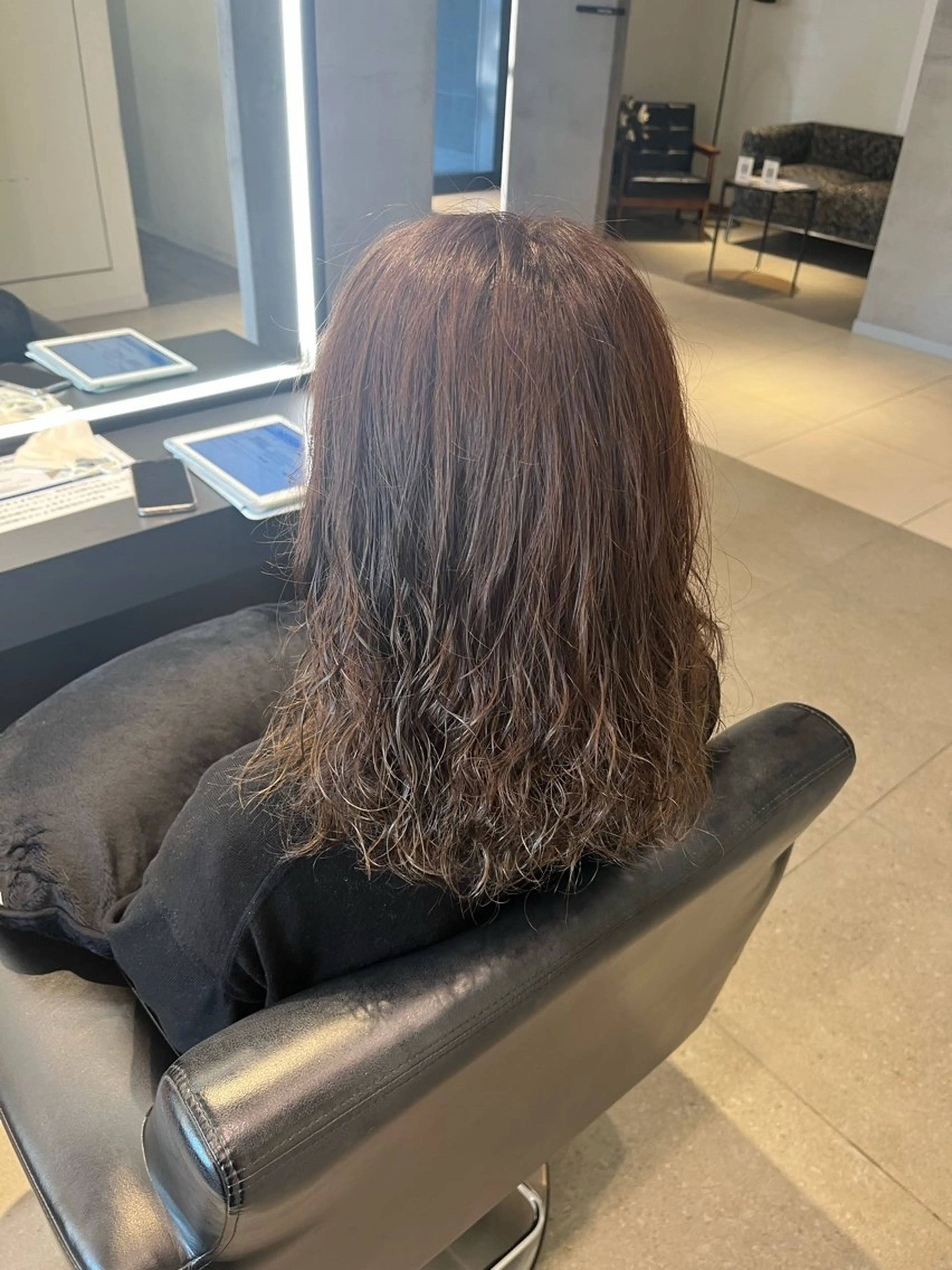 カット&デジタルパーマモデル☁️【現金支払い or Pay Pay】(ému 伏見店)の写真