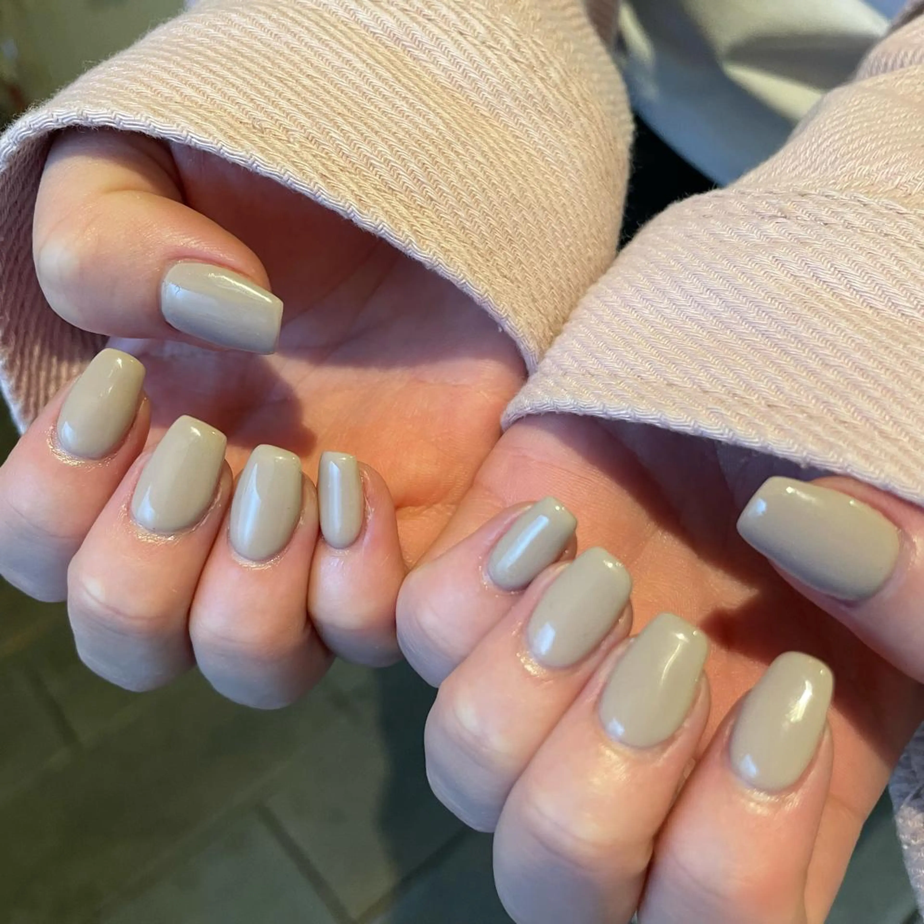 ネイル ワンカラーネイル SOL　nail イマナカのネイルデザイン