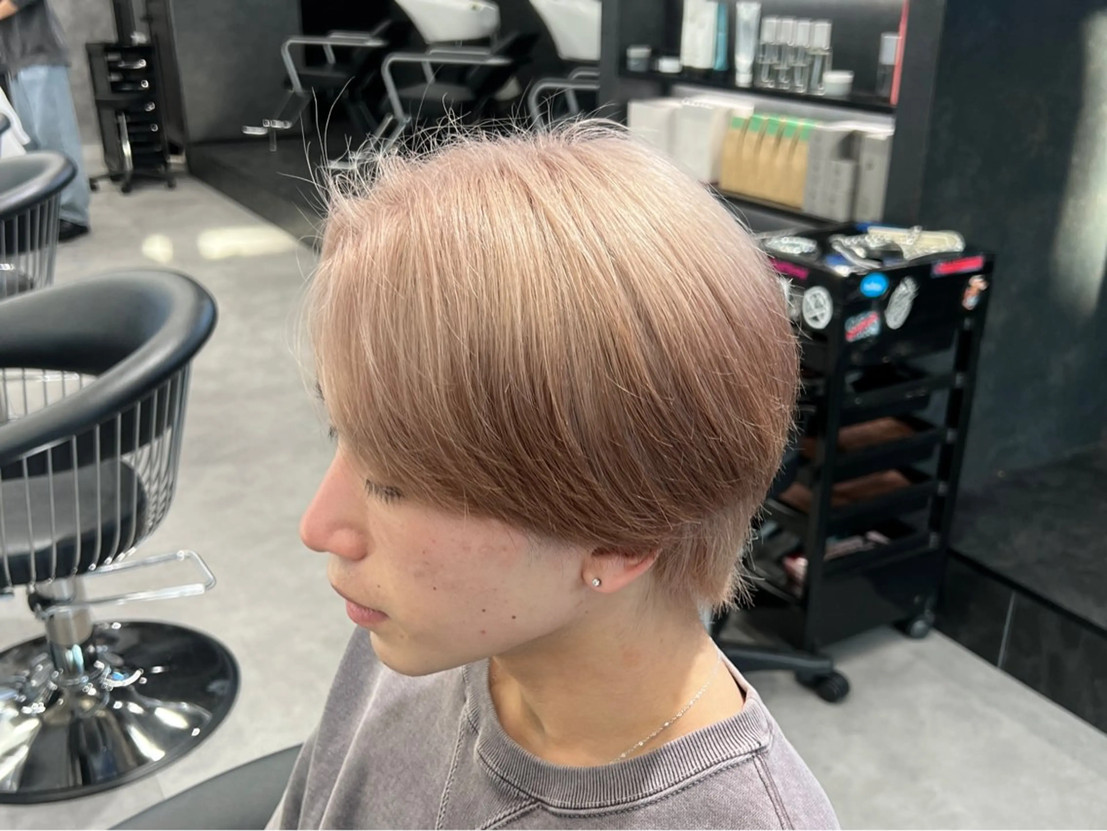 カラー メンズ ✨️ツイスパ波巻き特 化小杉澪生✨️のヘアスタイル