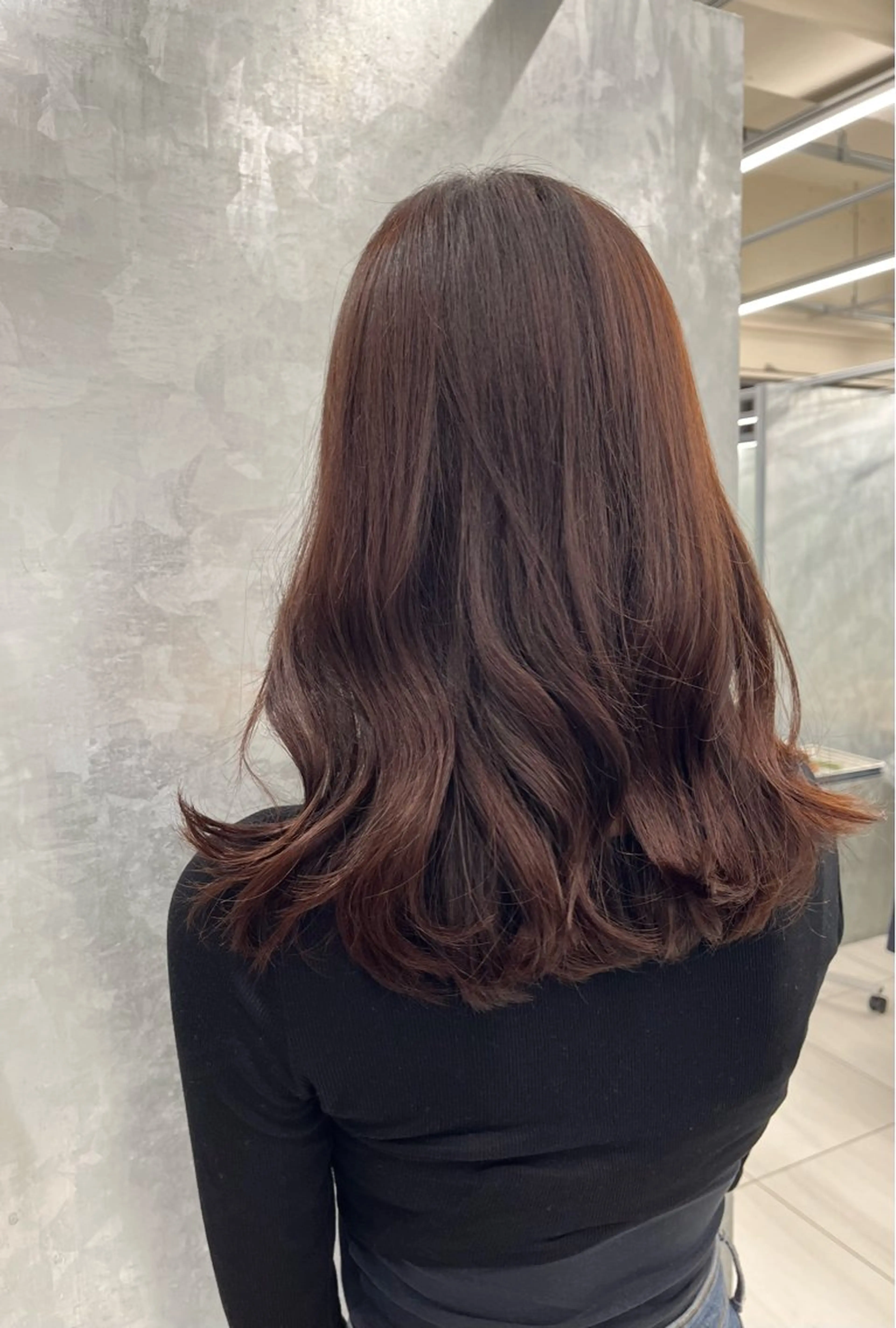 【つやつや透明感🧚】ワンカラー＋オージュア1stepトリートメント(ブロー込み）の写真