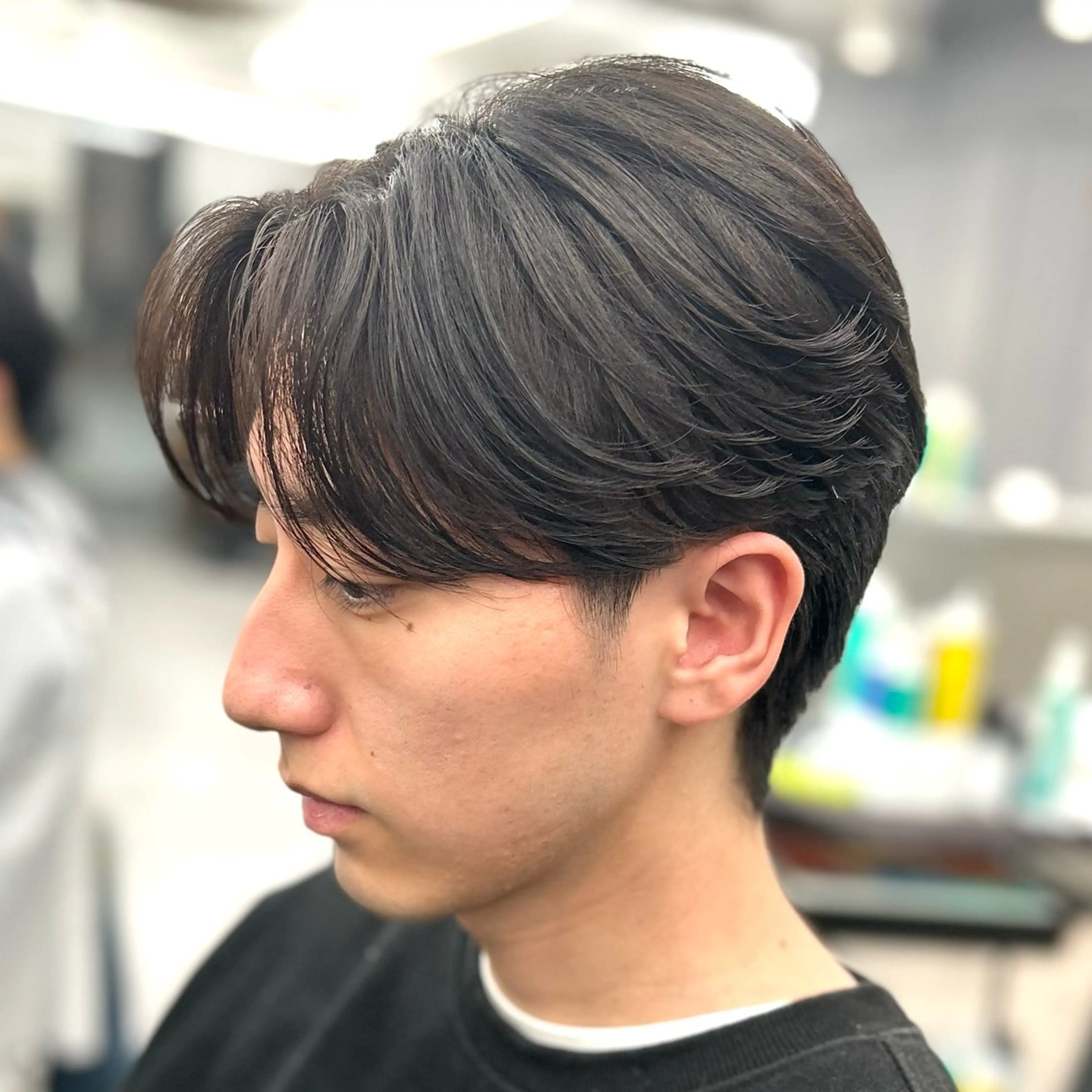 パーマ メンズ フェザーパーマ メンズパーマ カット パーマ トリートメント 韓国ヘア🇰🇷 メンズパーマ/つかさのヘアスタイル