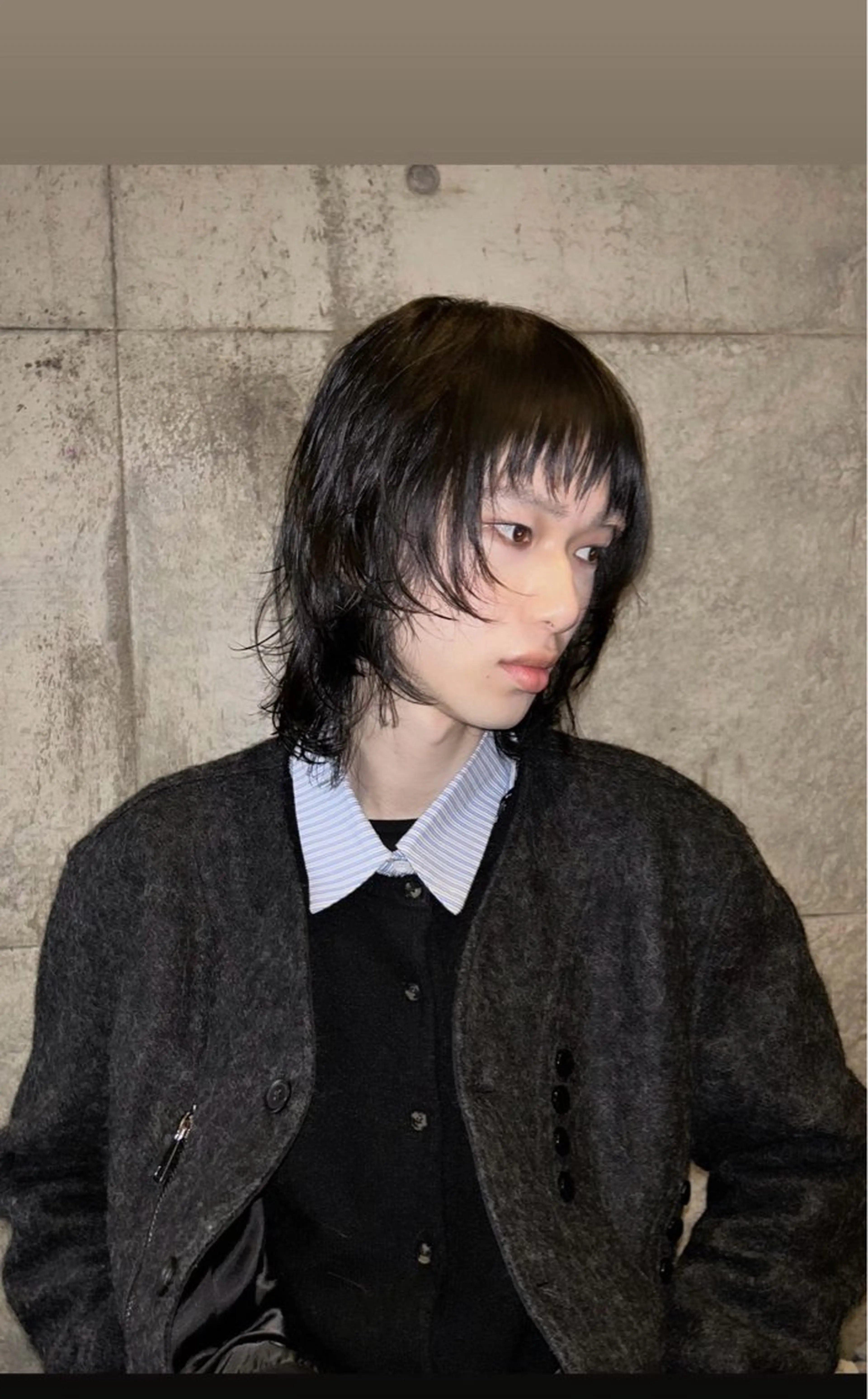 ミディアム メンズ カット タナカ カナ🫧のヘアスタイル